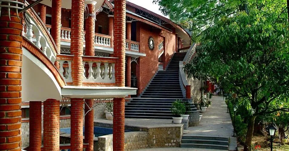 Property building in WelcomHeritage Taragarh Palace