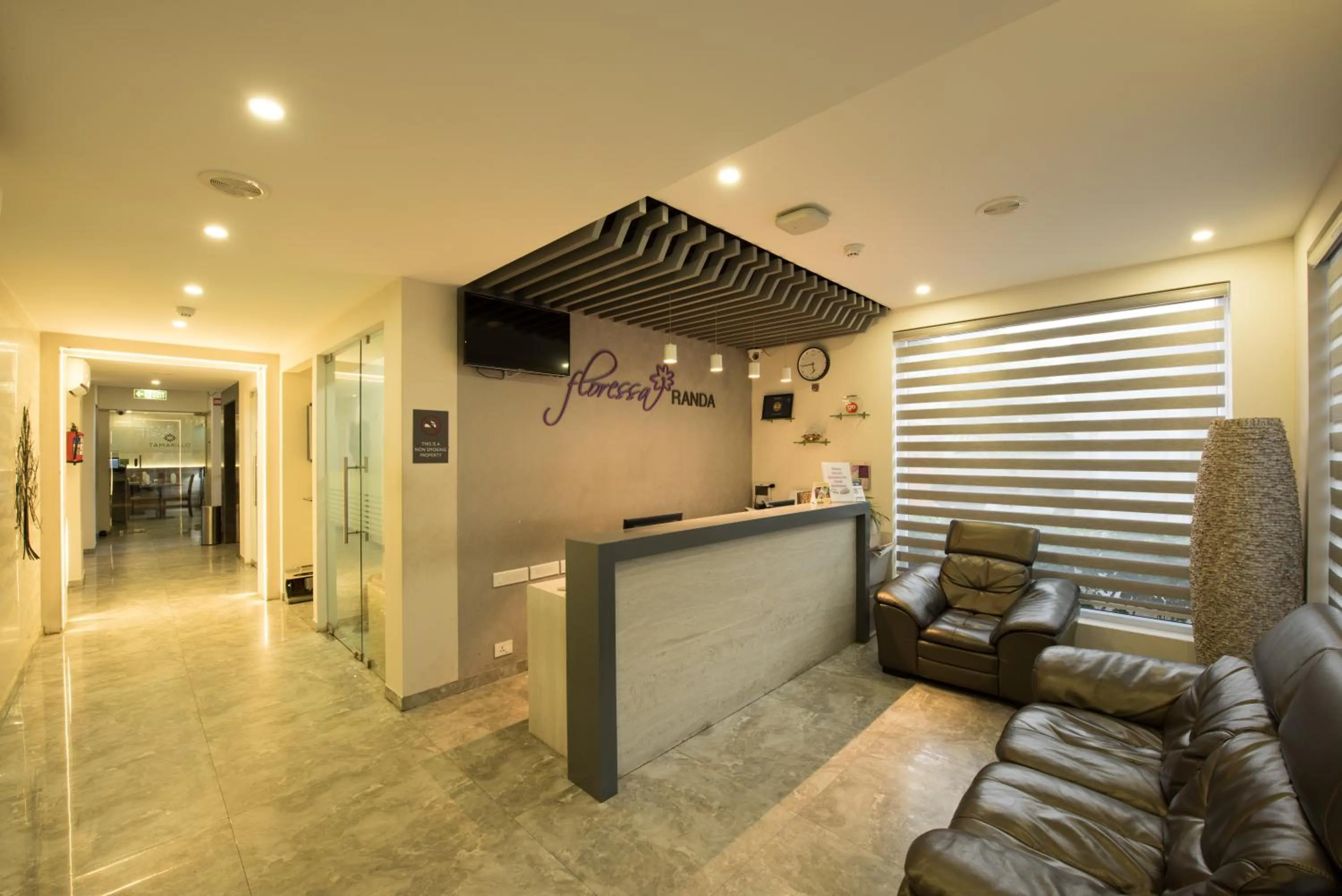 Lobby or reception in Floressa Randa Business Hotel