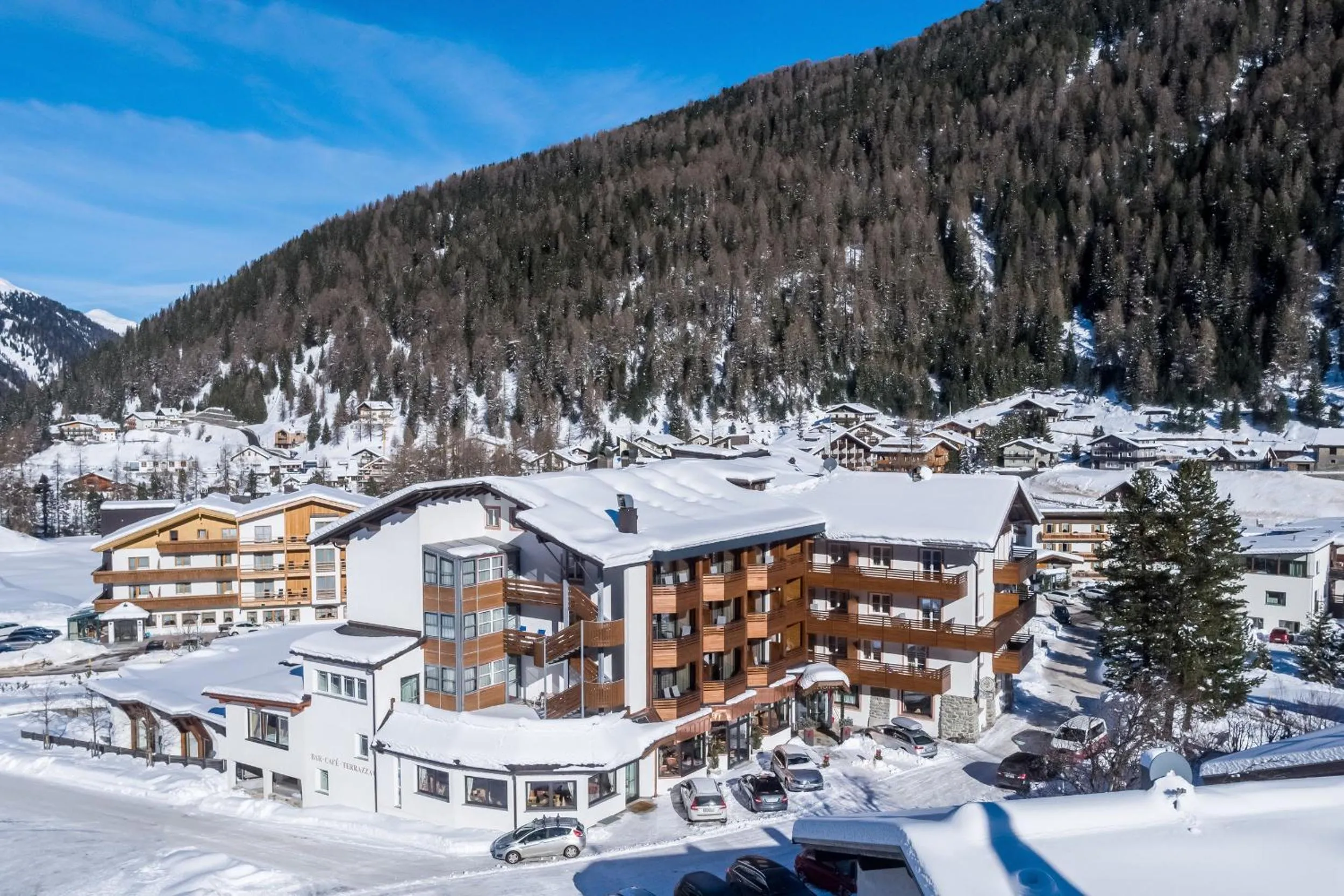 Bird's eye view in Hotel Eller