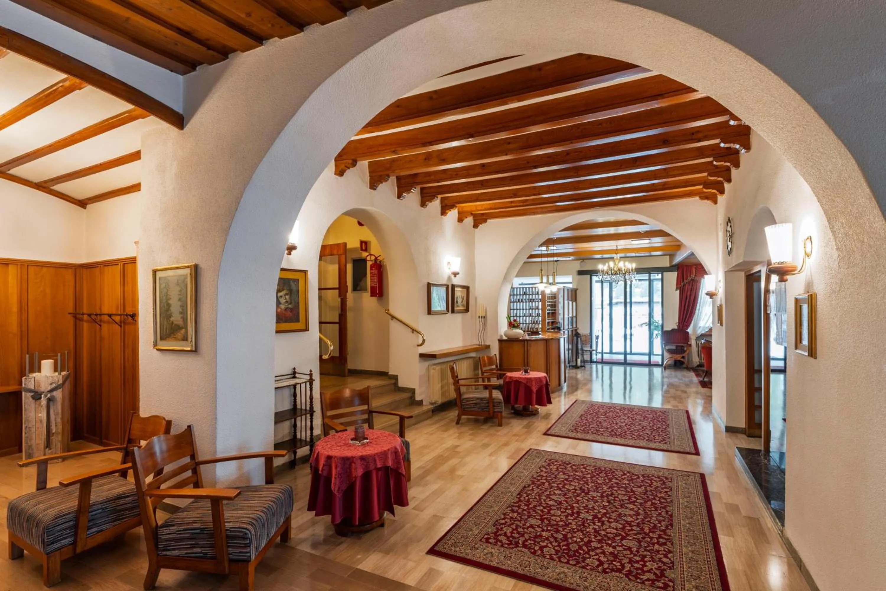 Lobby or reception in Hotel Eller