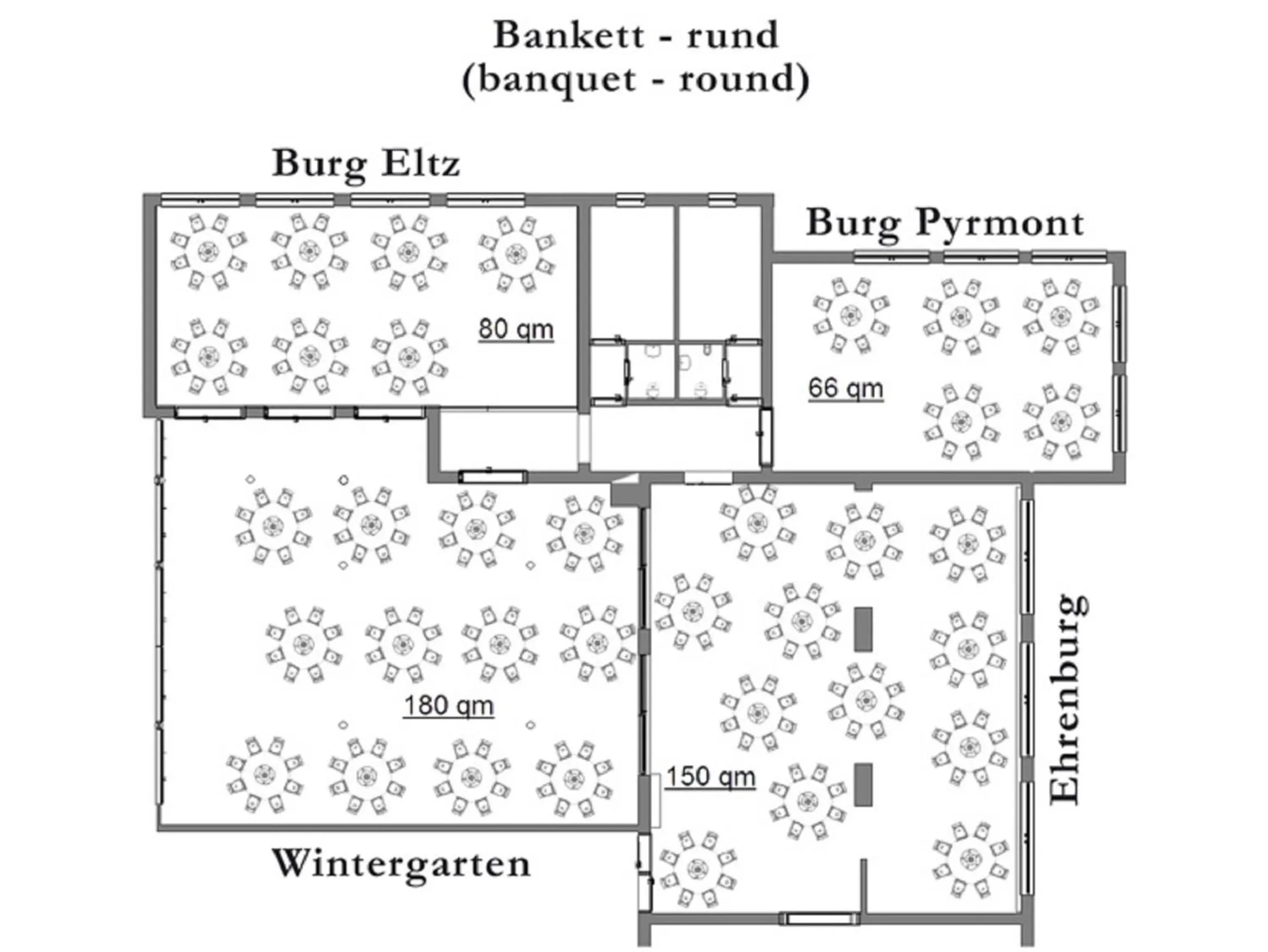 Floor plan in Moselstern Parkhotel Krähennest