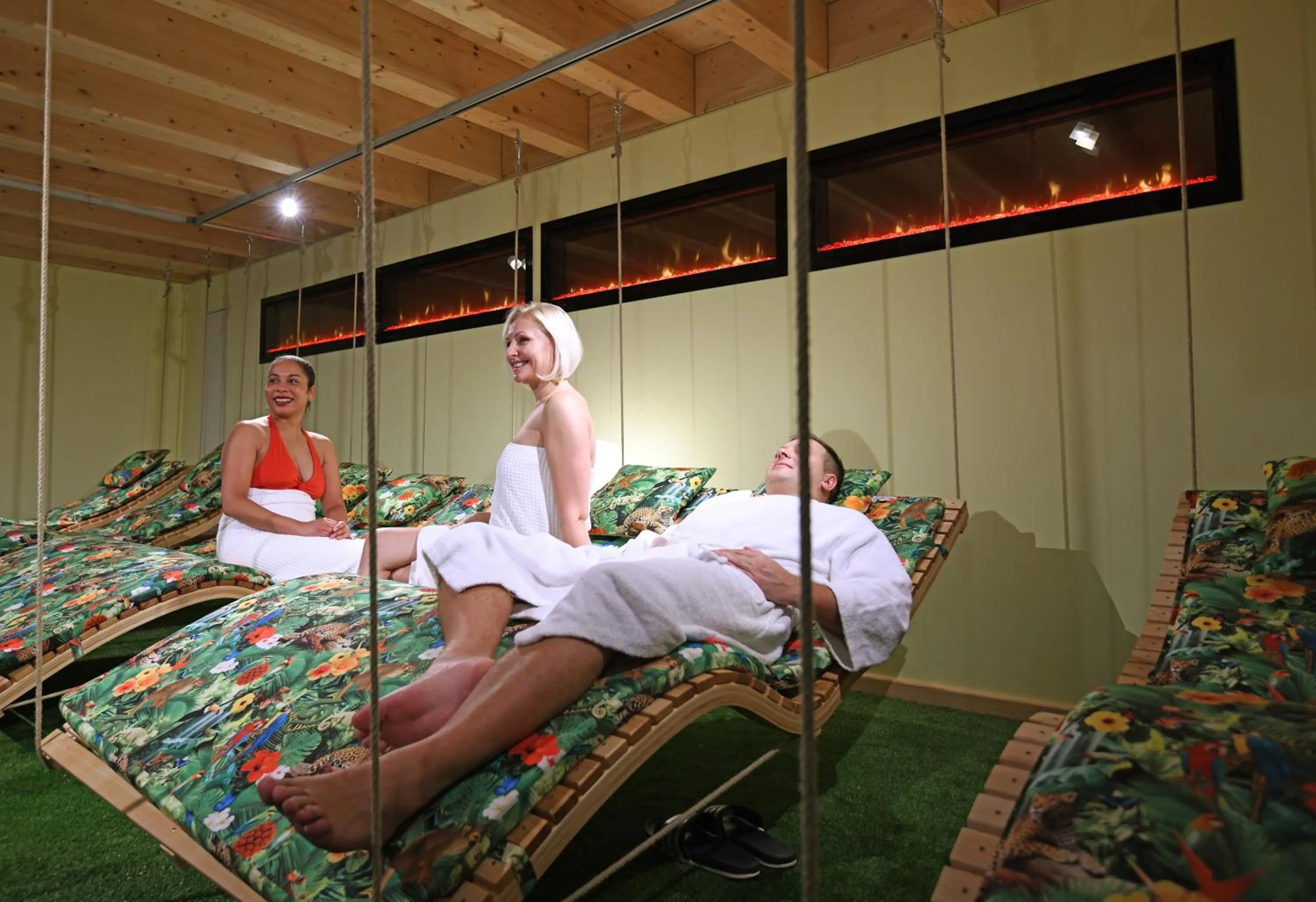 Sauna in Moselstern Parkhotel Krähennest