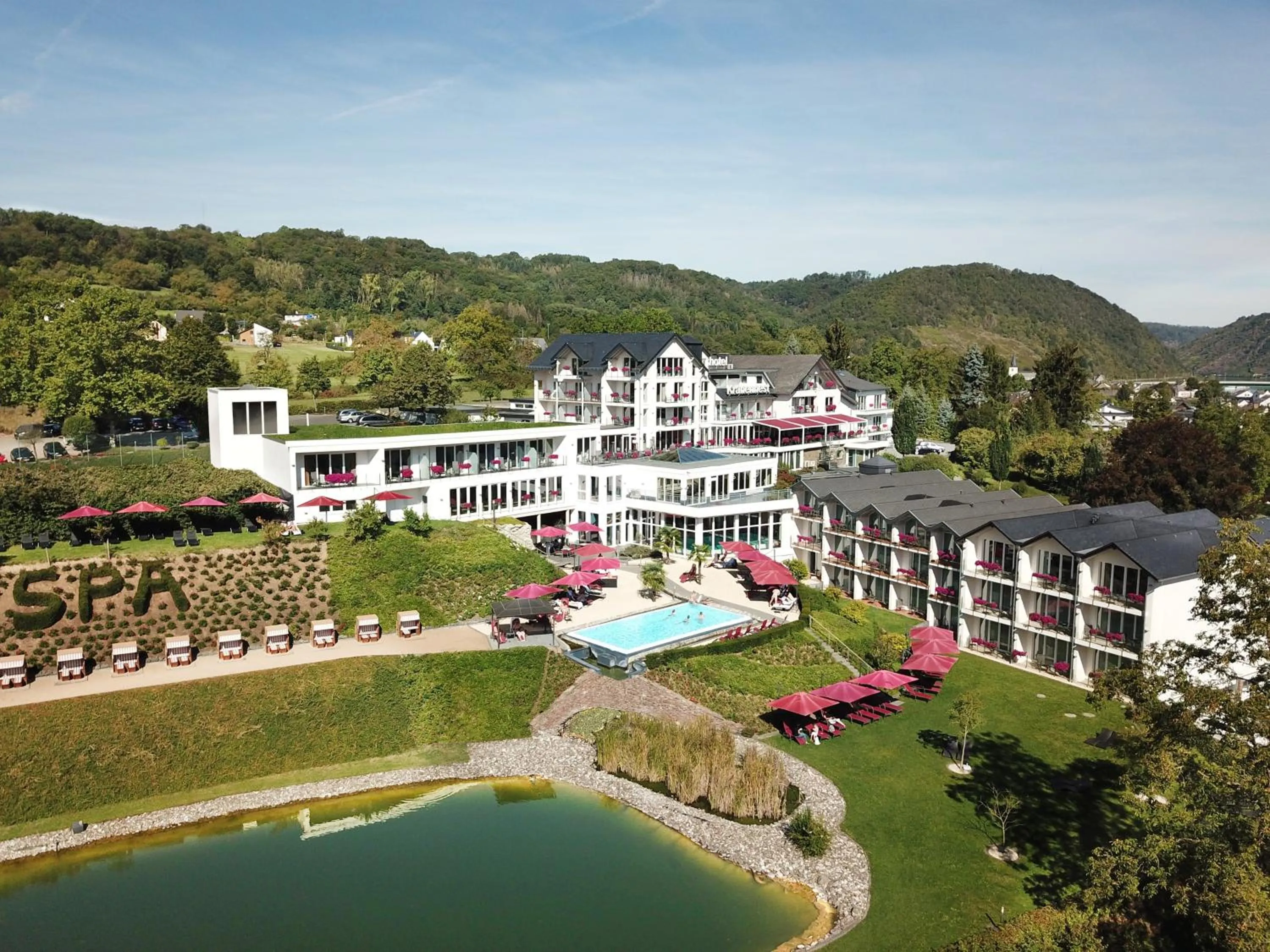 Bird's eye view in Moselstern Parkhotel Krähennest