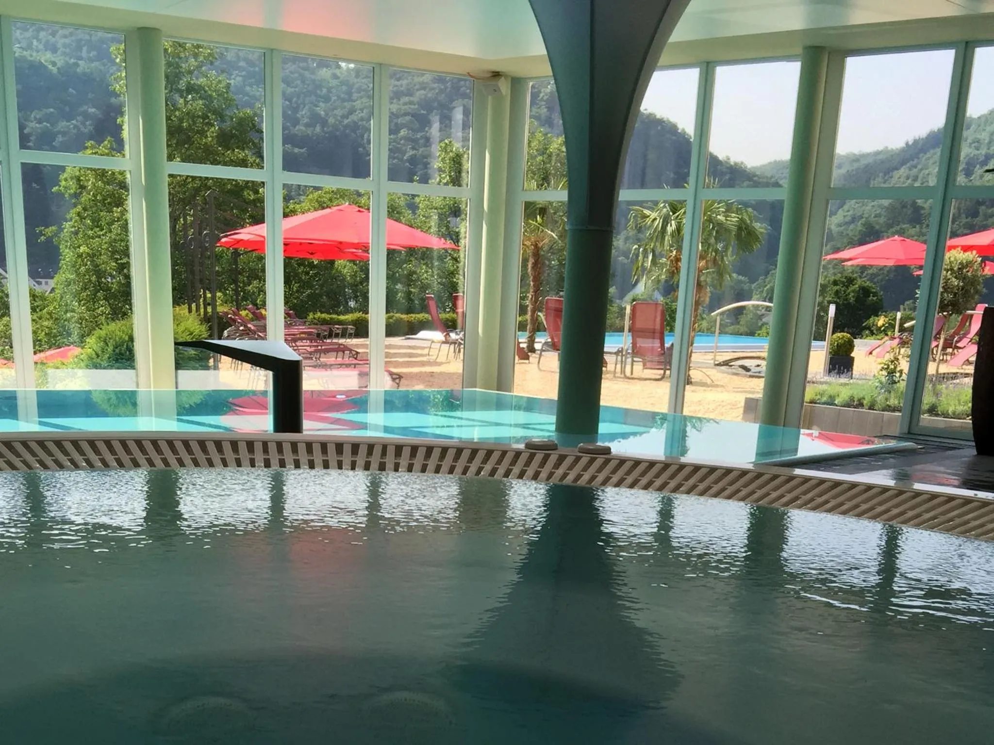 Hot Tub in Moselstern Parkhotel Krähennest