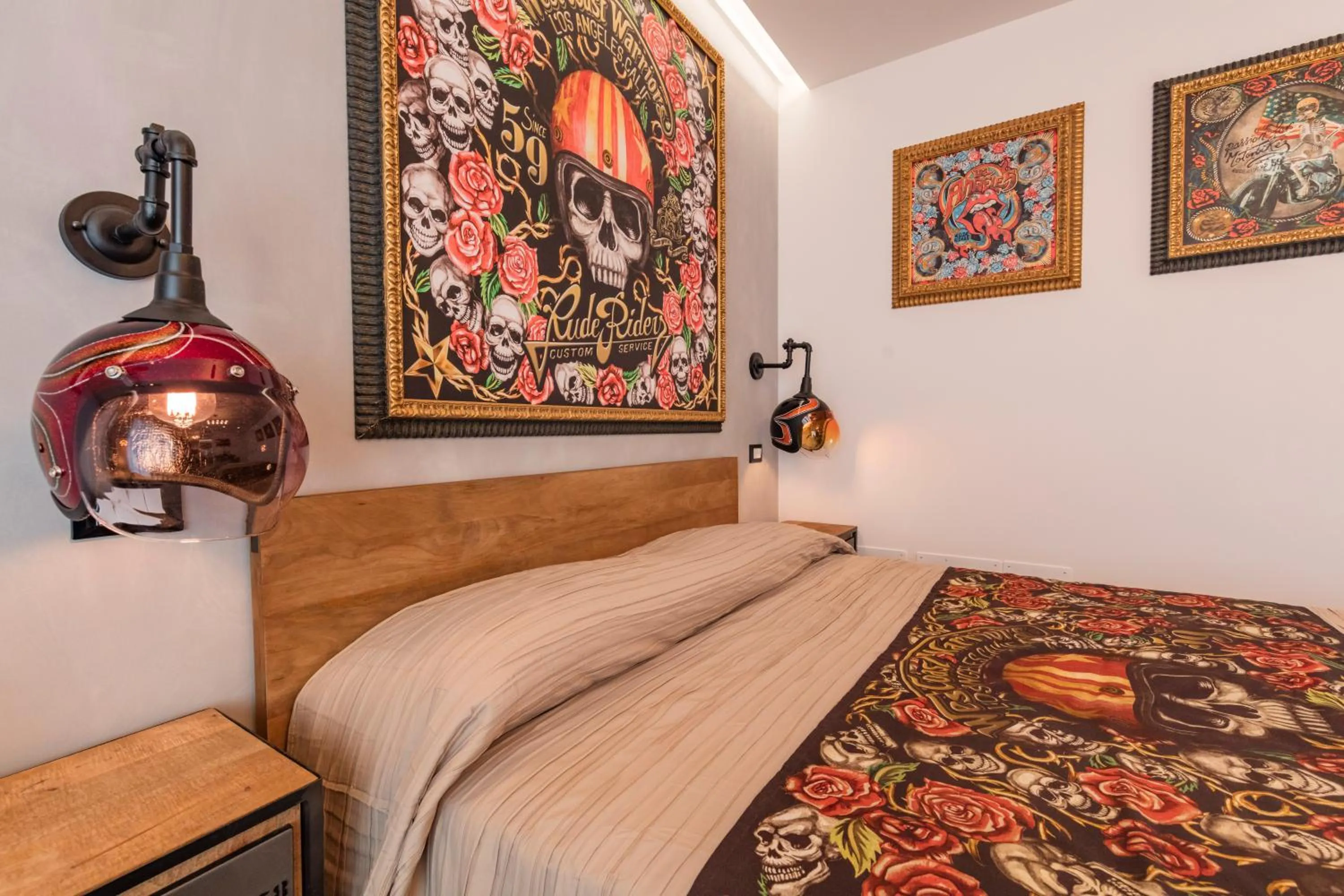 Bed in Hotel Castiglione