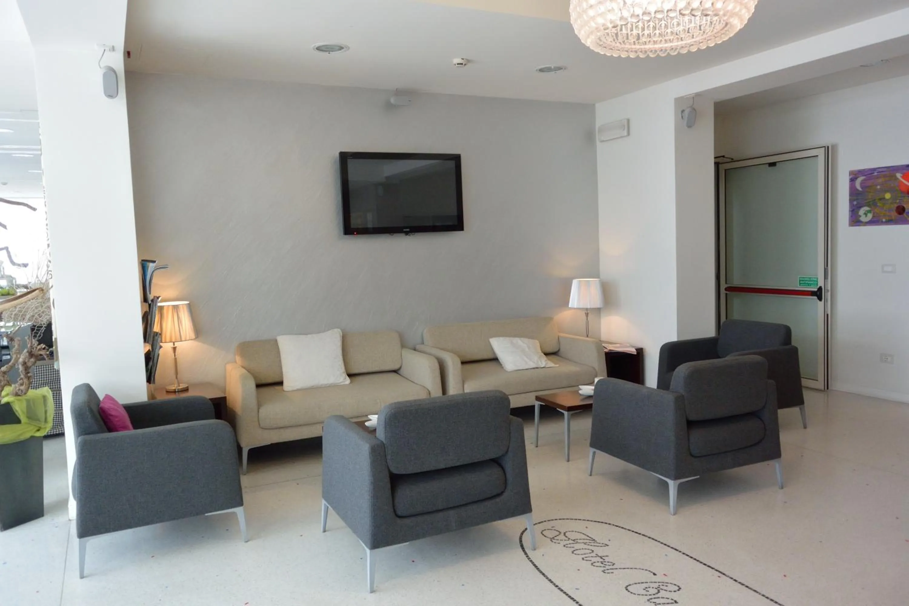 Lobby or reception in Hotel Castiglione