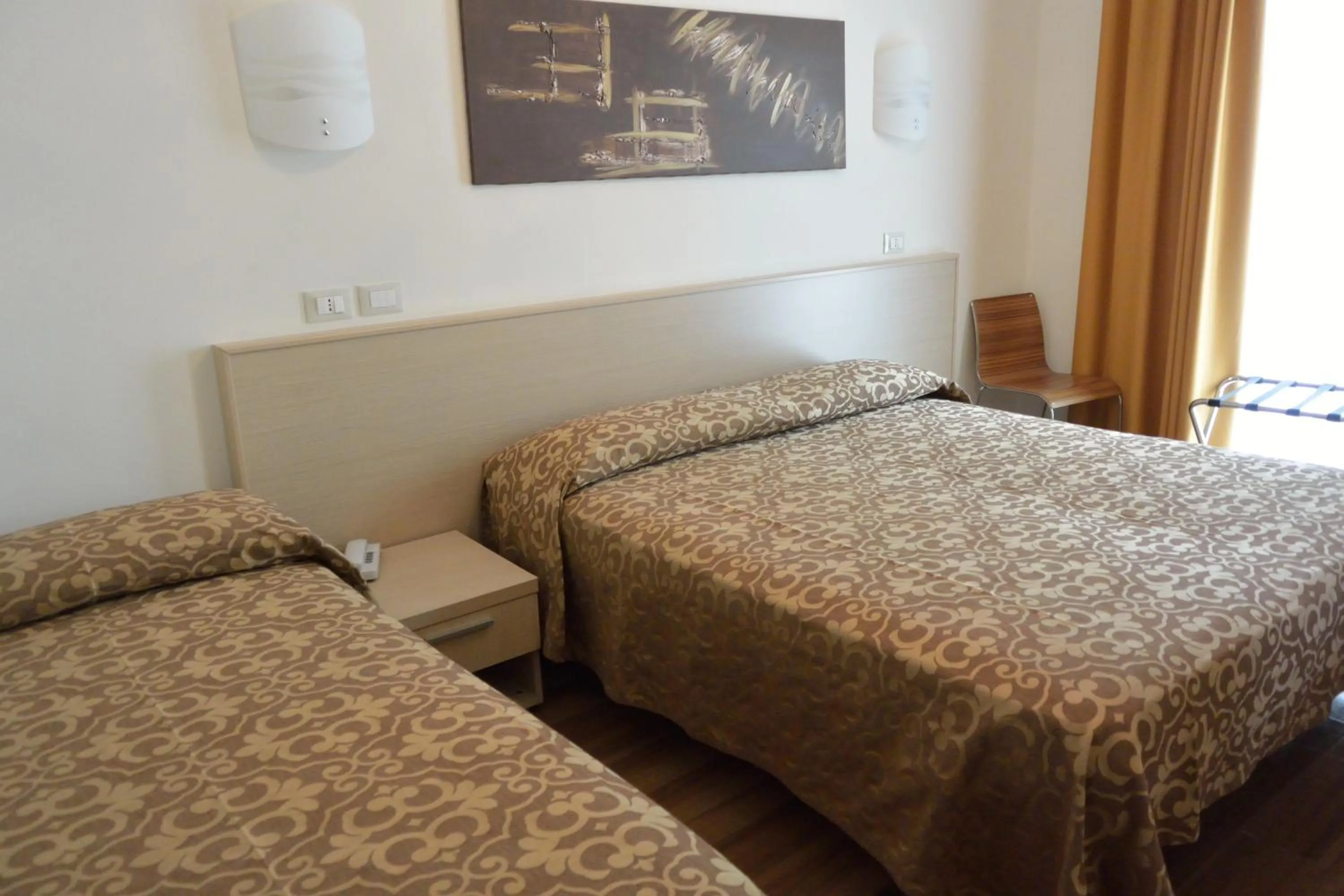 Bed in Hotel Castiglione
