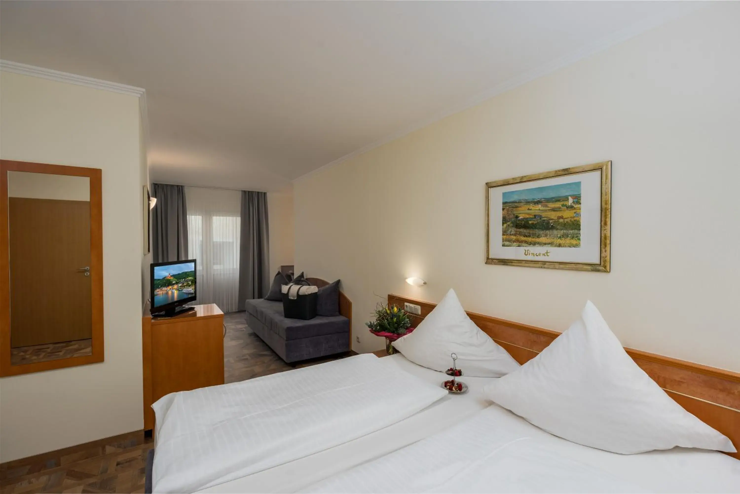 Standard Double Room in Moselstern Hotel Brixiade &Triton Standard Double Room in Moselstern Hotel Brixiade &Triton