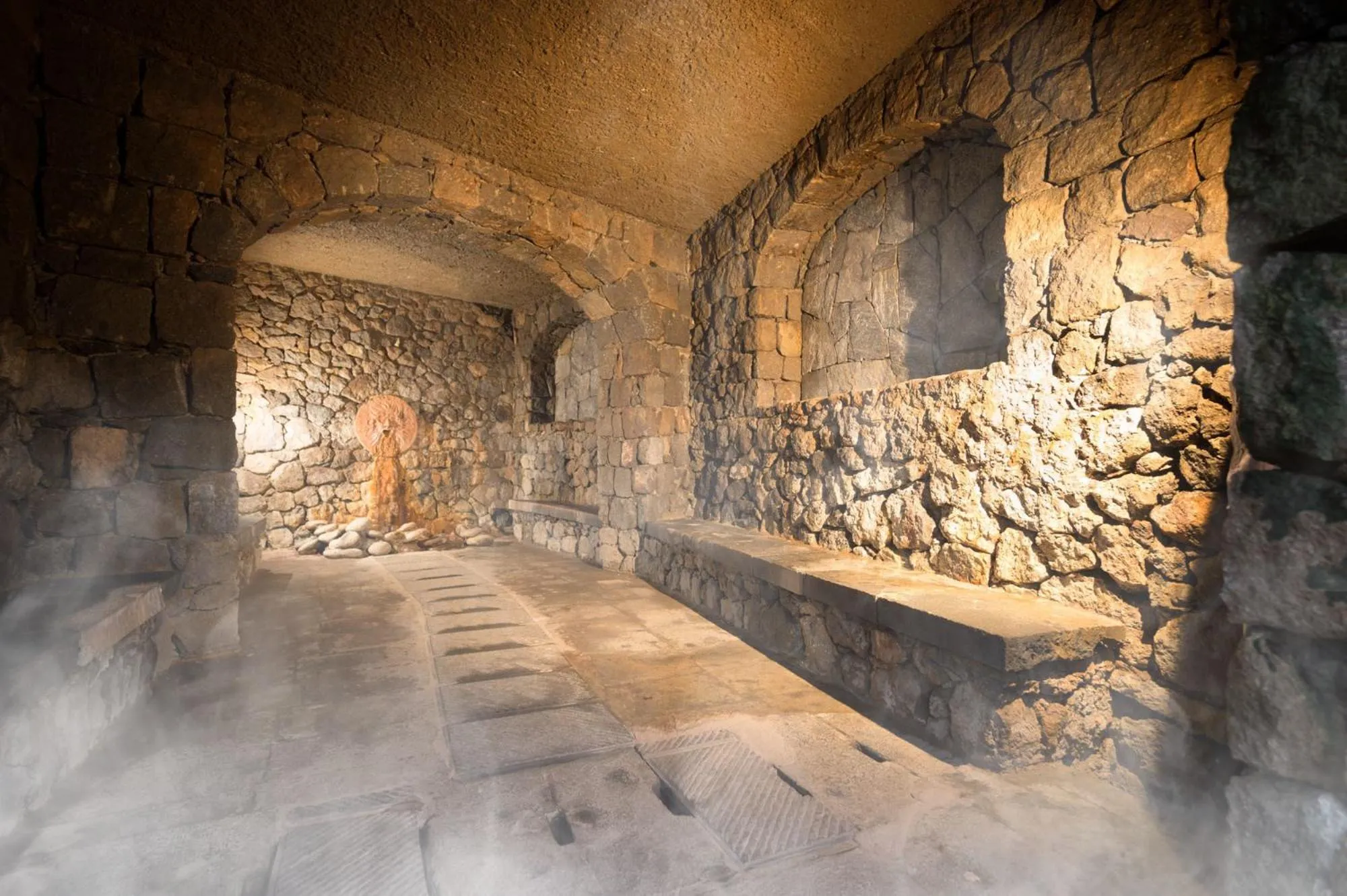 Sauna in Hotel Oasi Castiglione
