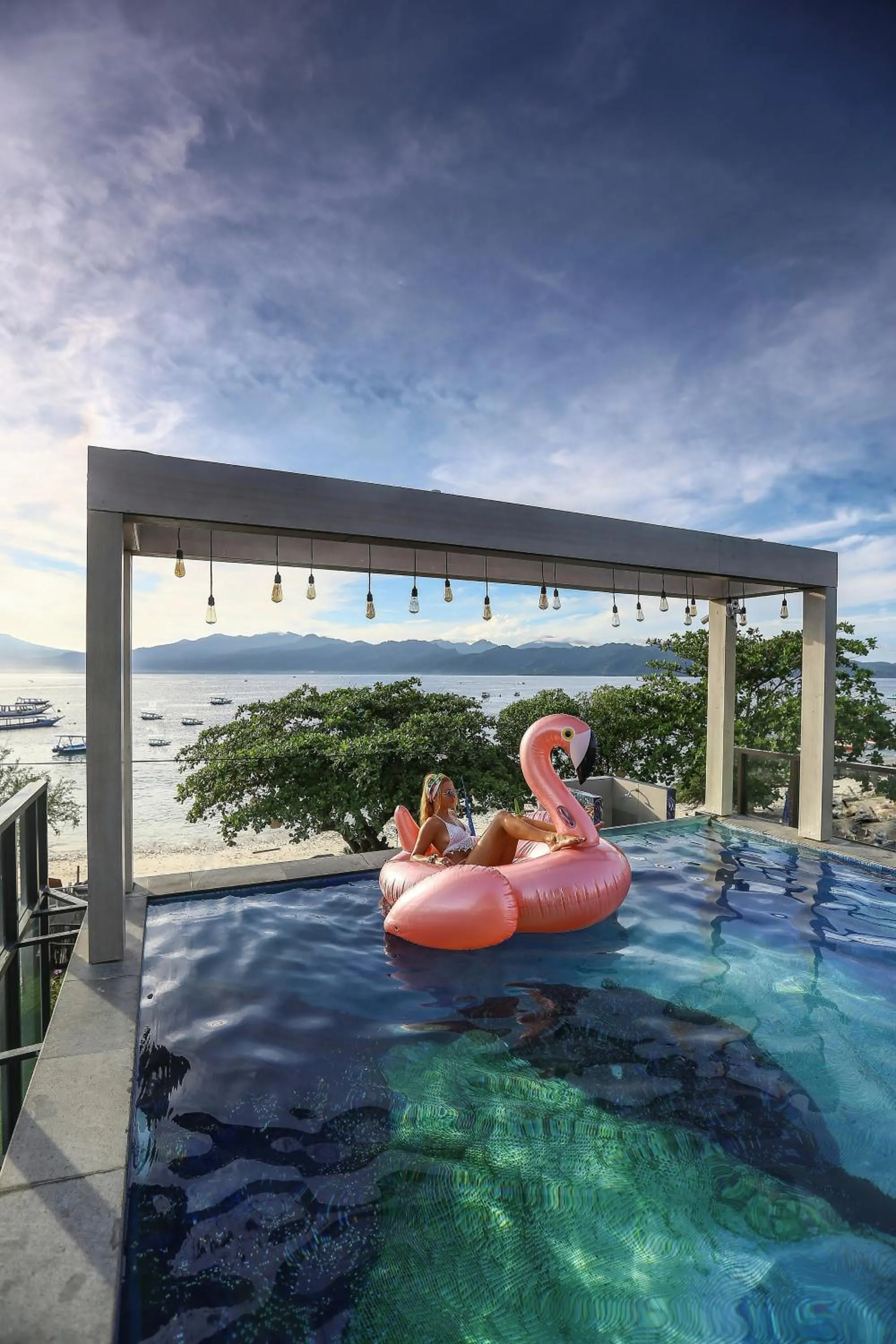 Sea view in Marc Hotel Gili Trawangan