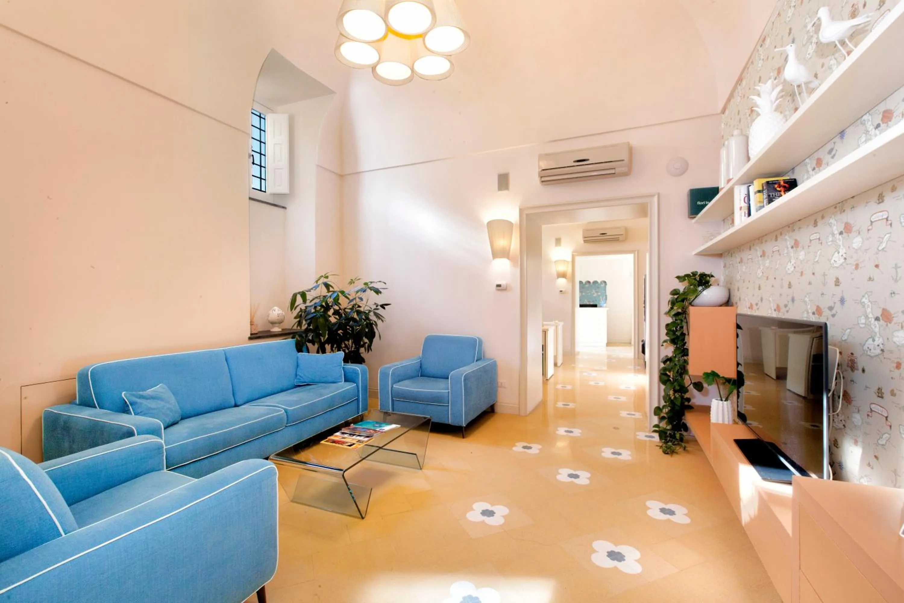 Living room in Unconventional Sorrento Coast