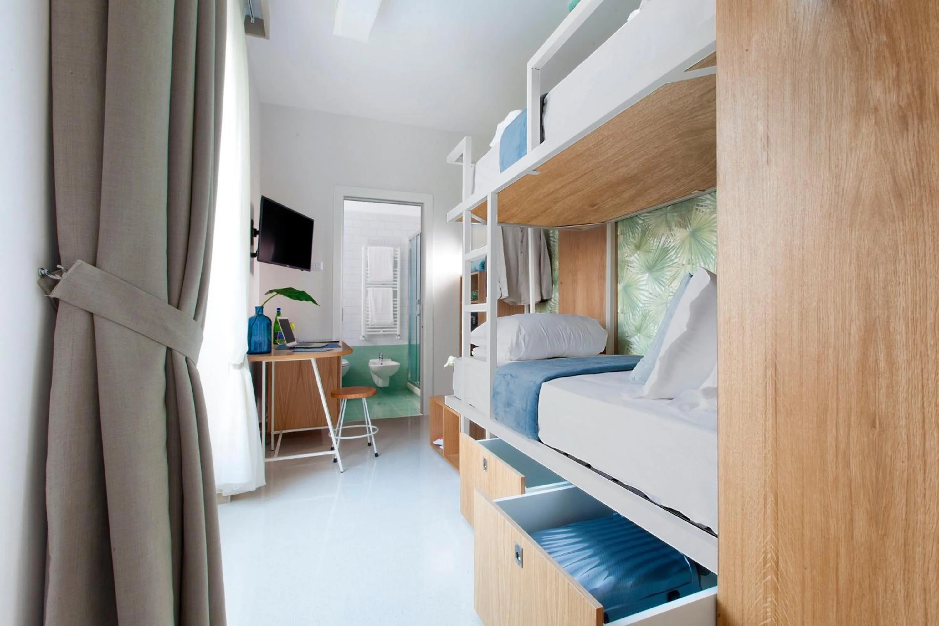 Bedroom, Bed in Unconventional Sorrento Coast