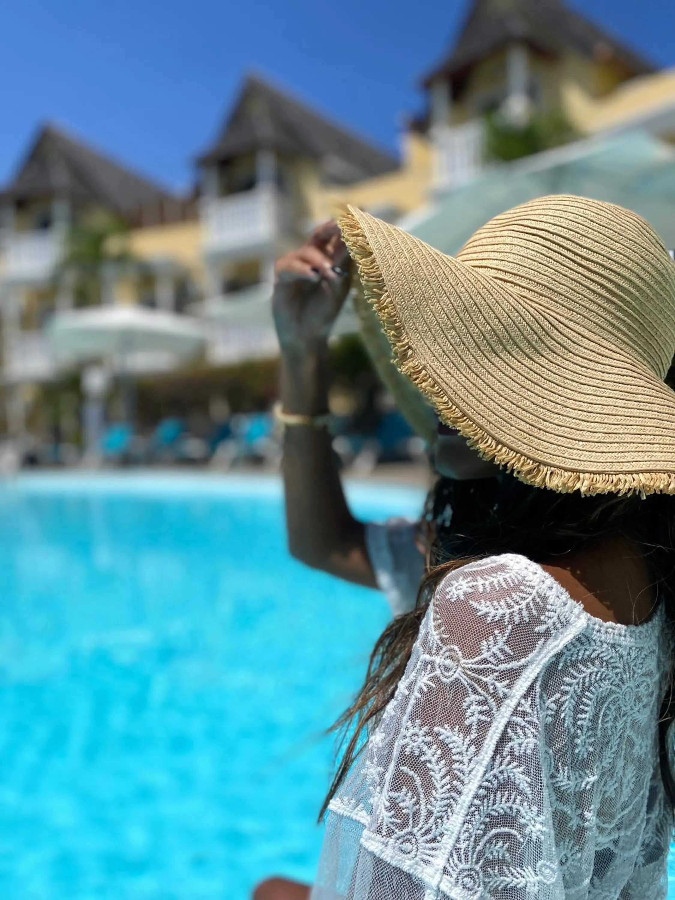 Swimming Pool in Ermitage Boutik Hotel/ Blue Beach