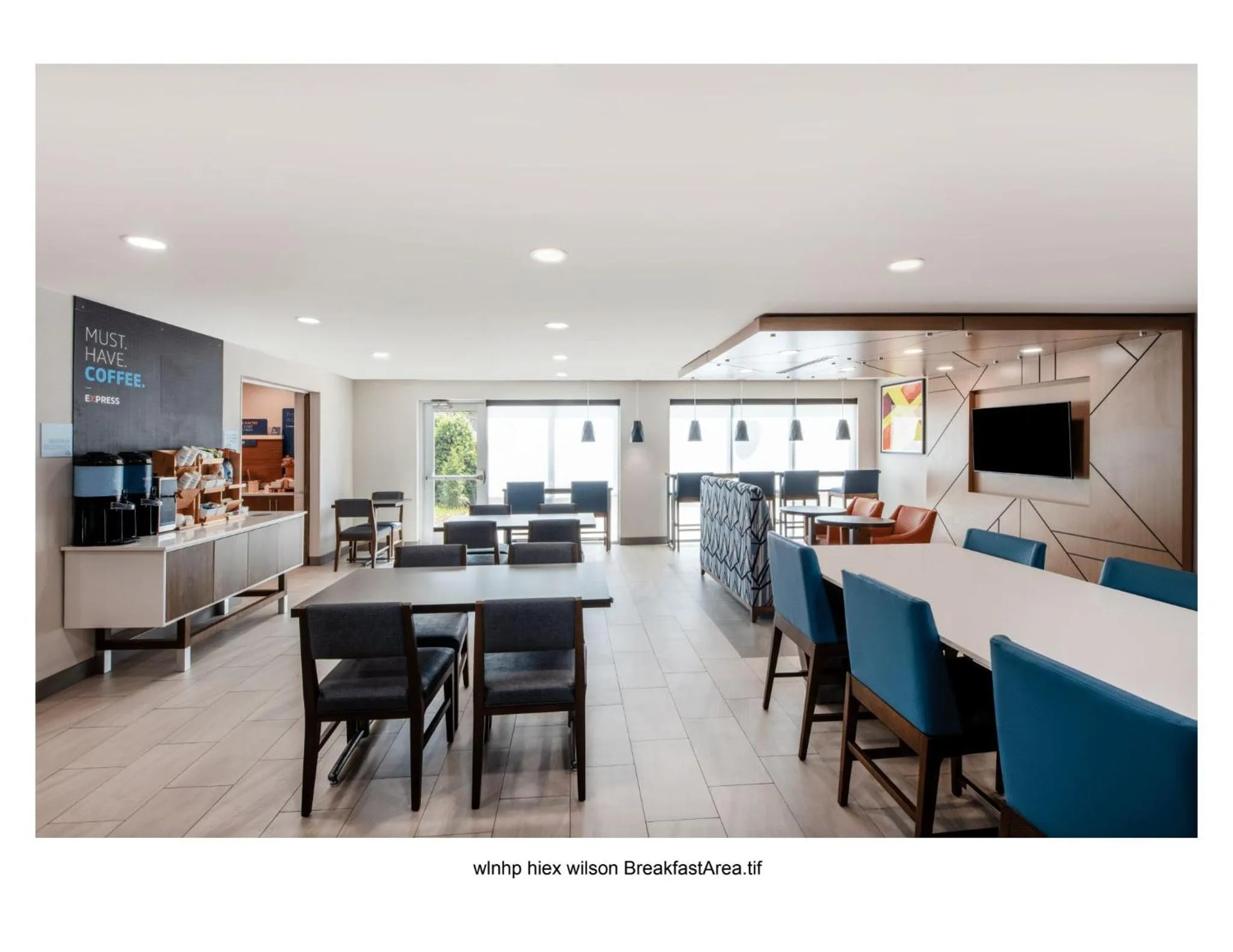 Breakfast in Holiday Inn Express Wilson I-95 by IHG