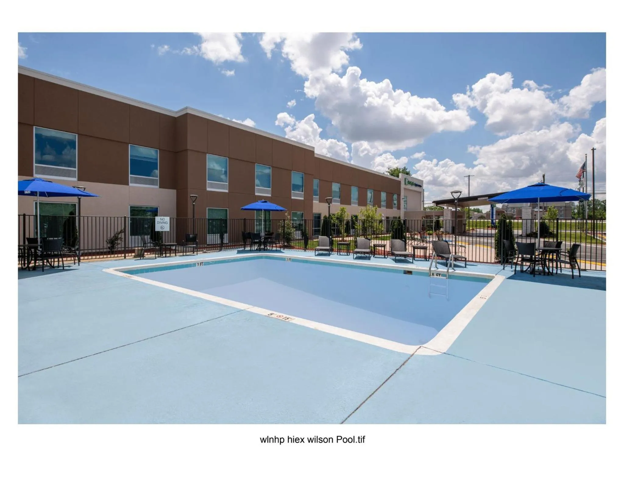 Swimming pool in Holiday Inn Express Wilson I-95 by IHG