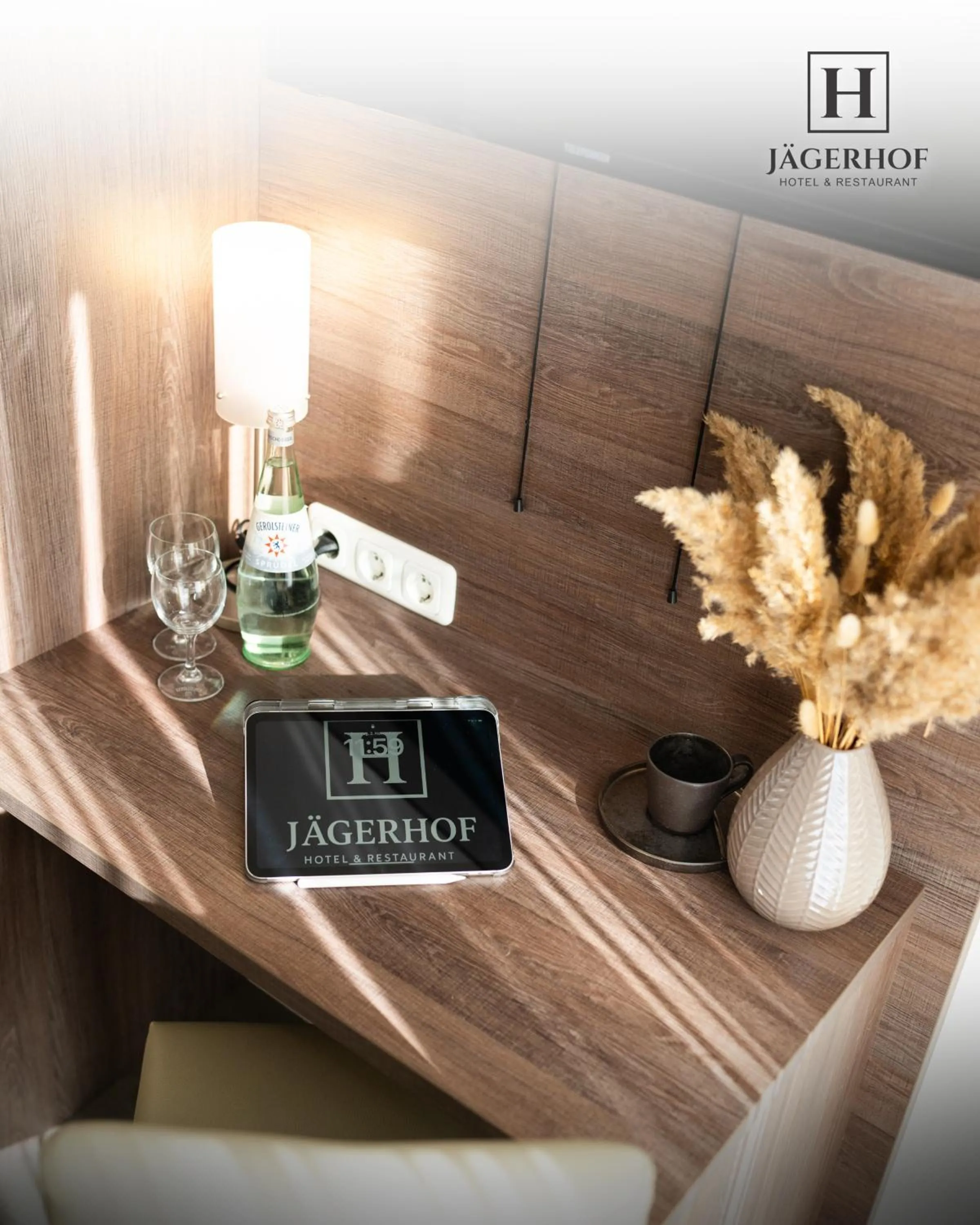 Property logo or sign in Hotel Restaurant Jaegerhof