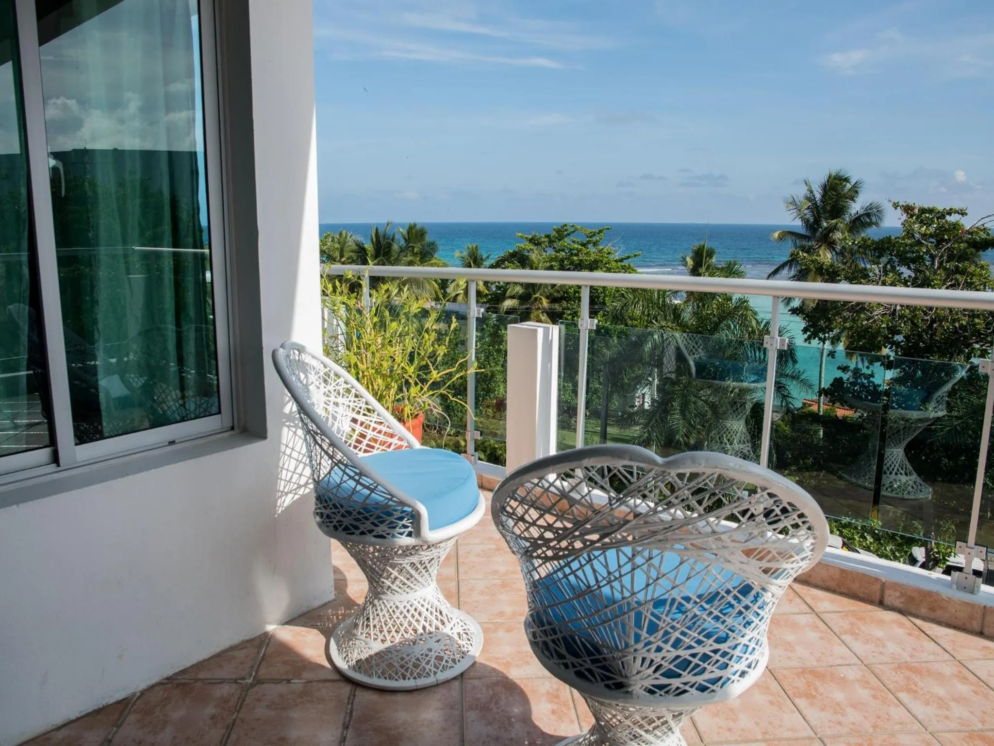 Balcony/Terrace in Hotel Neptuno Refugio
