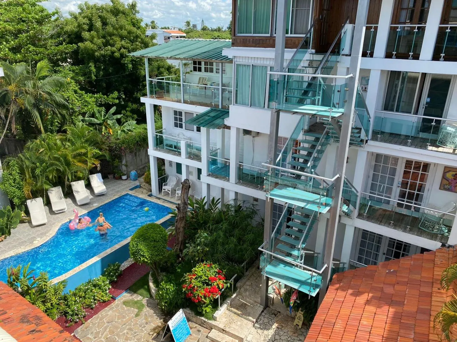 Garden in Hotel Neptuno Refugio