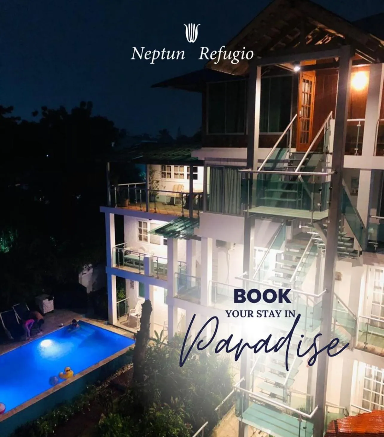 Property building in Hotel Neptuno Refugio