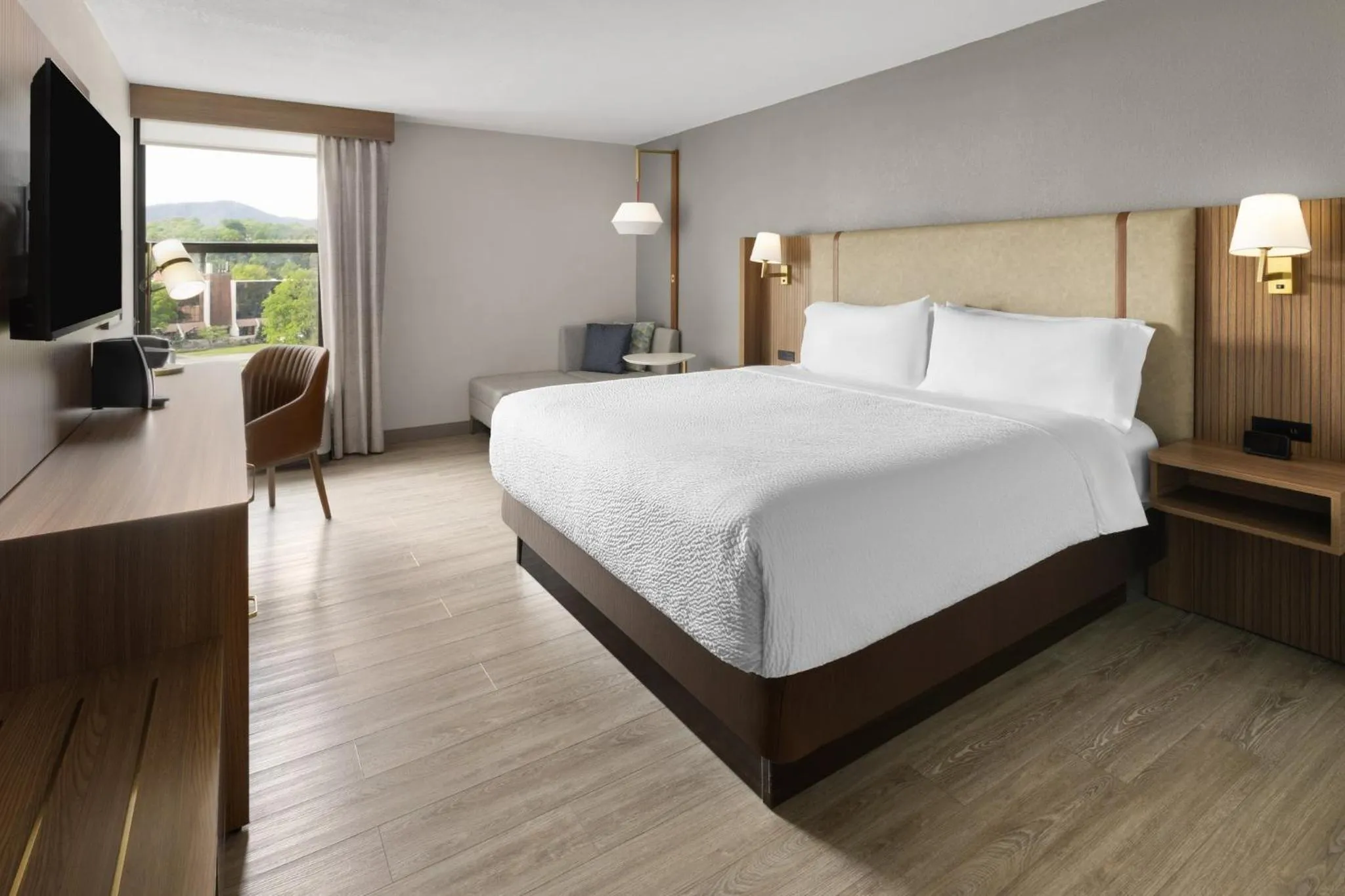 Photo of the whole room, Bed in Holiday Inn Roanoke - Tanglewood Route 419 & I 581 by IHG