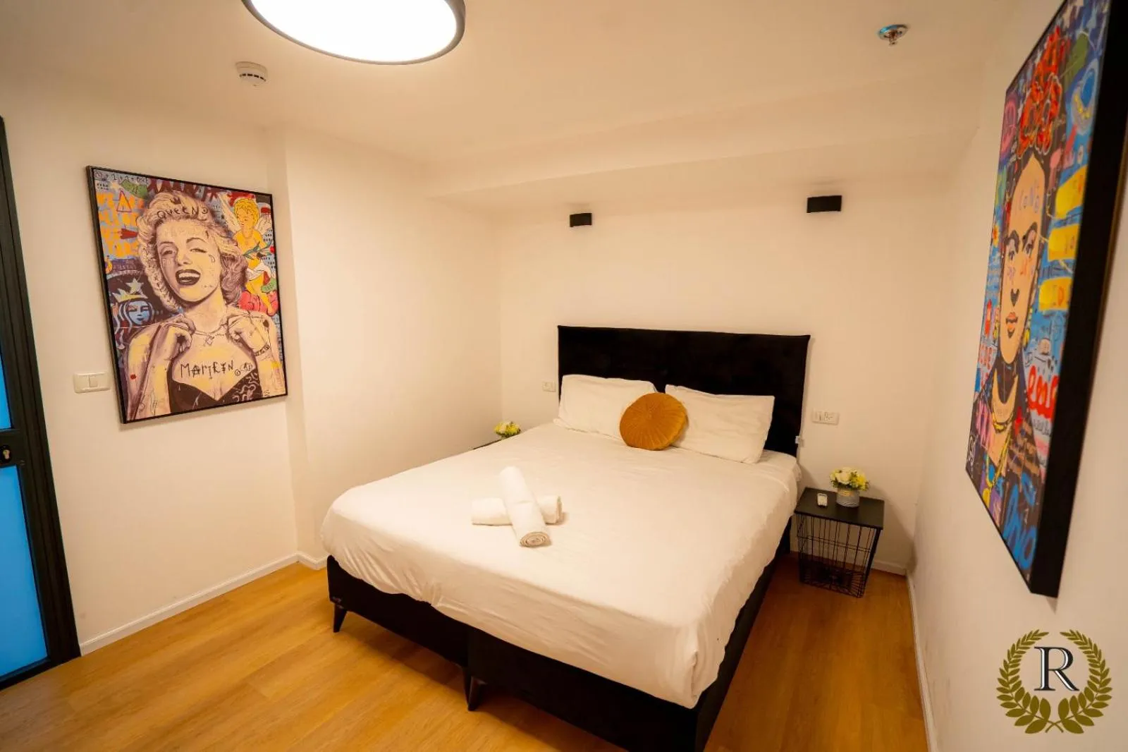 Bed in Rich Boutique Hotel