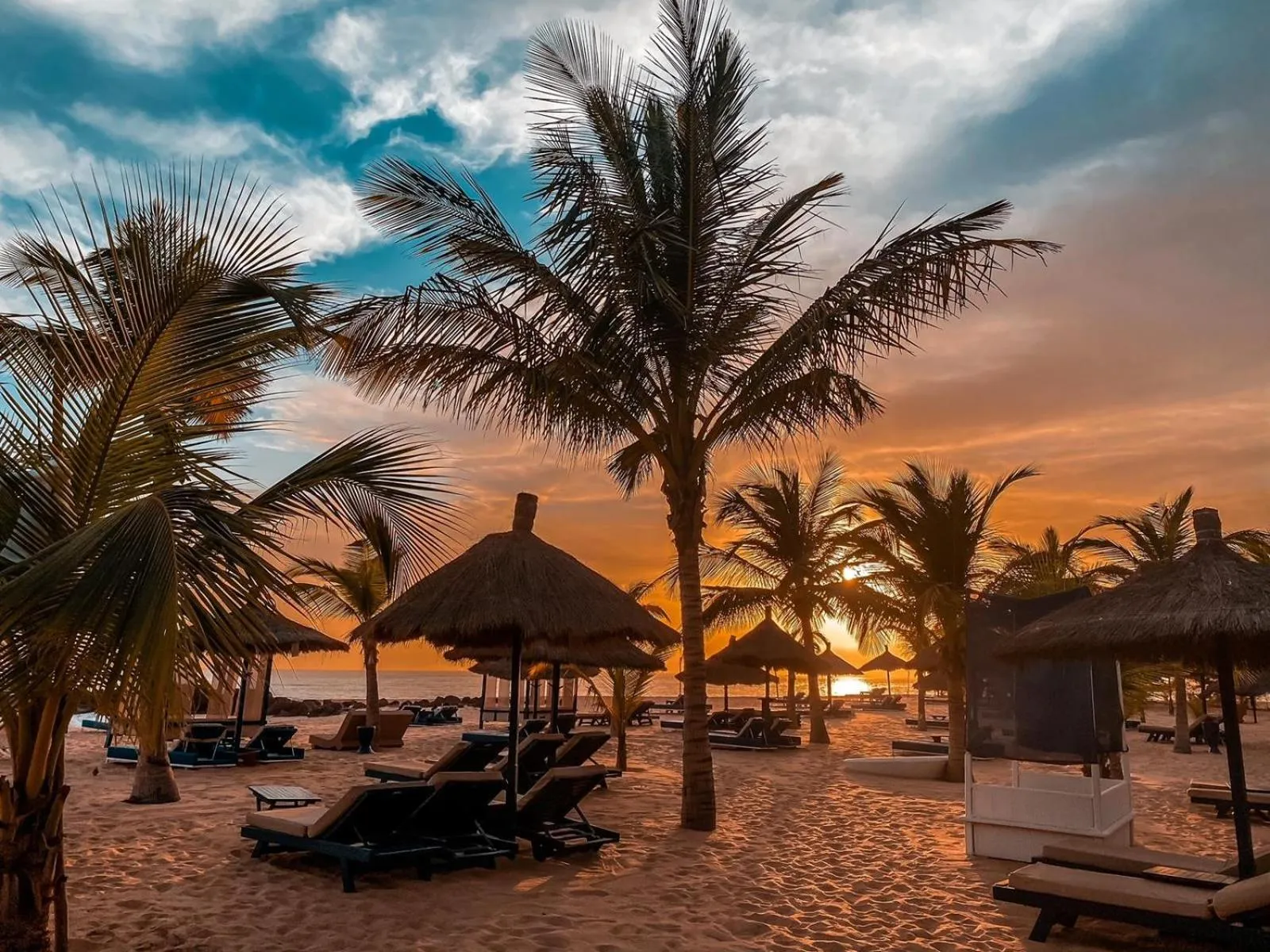 Beach in Movenpick Resort Lamantin Saly