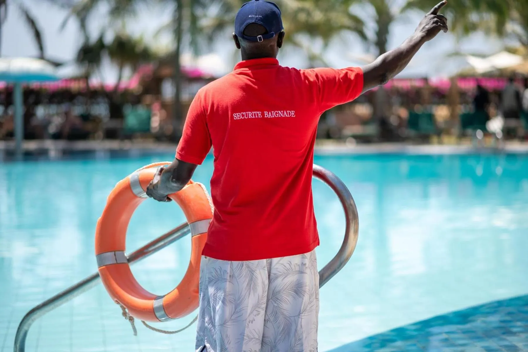 Swimming pool in Movenpick Resort Lamantin Saly
