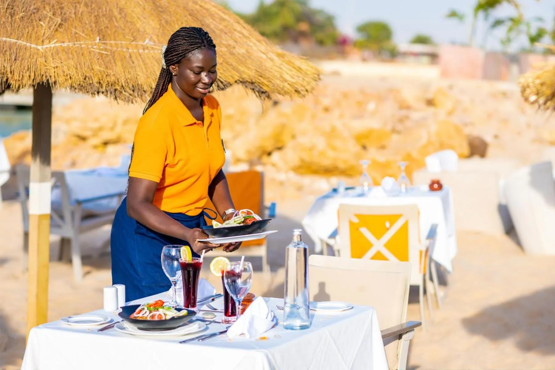 Restaurant/places to eat in Movenpick Resort Lamantin Saly