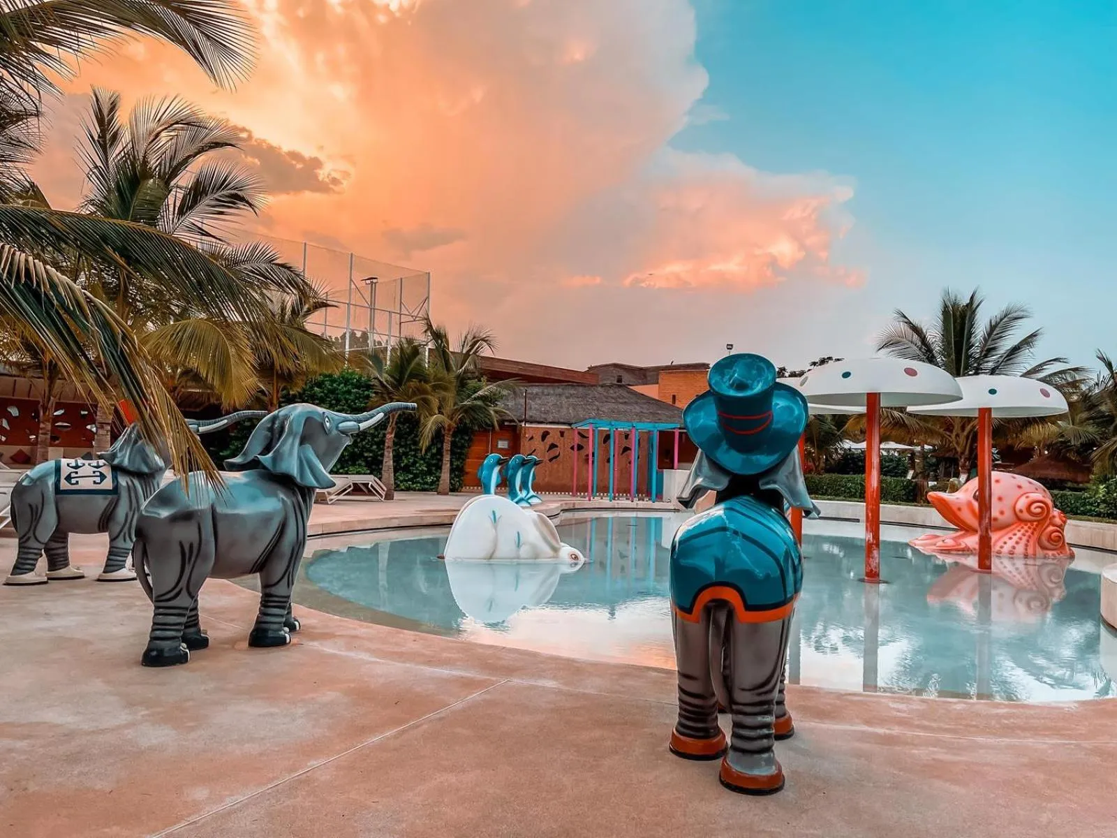 Kids's club in Movenpick Resort Lamantin Saly
