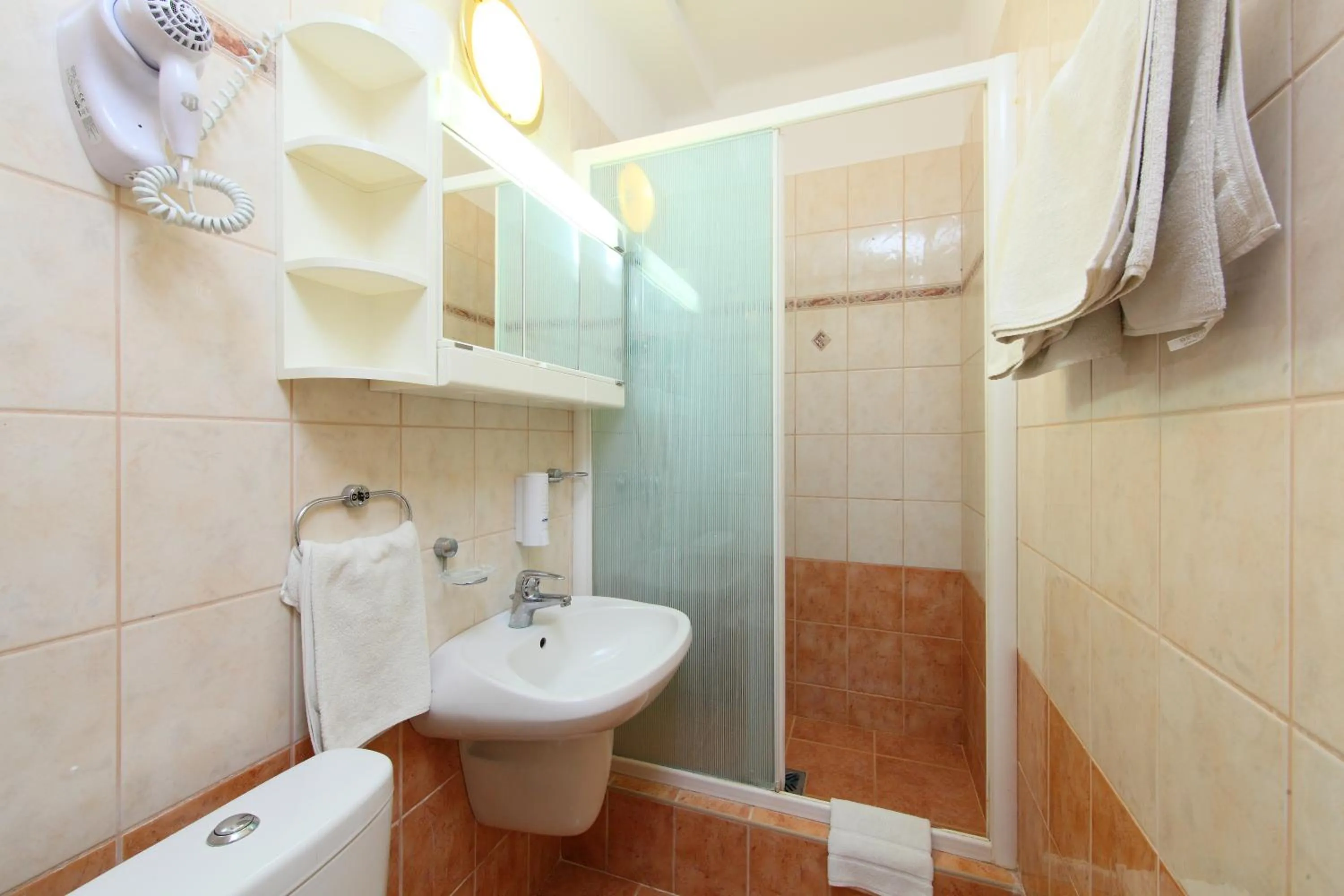 Bathroom in Hotel Blaha Lujza