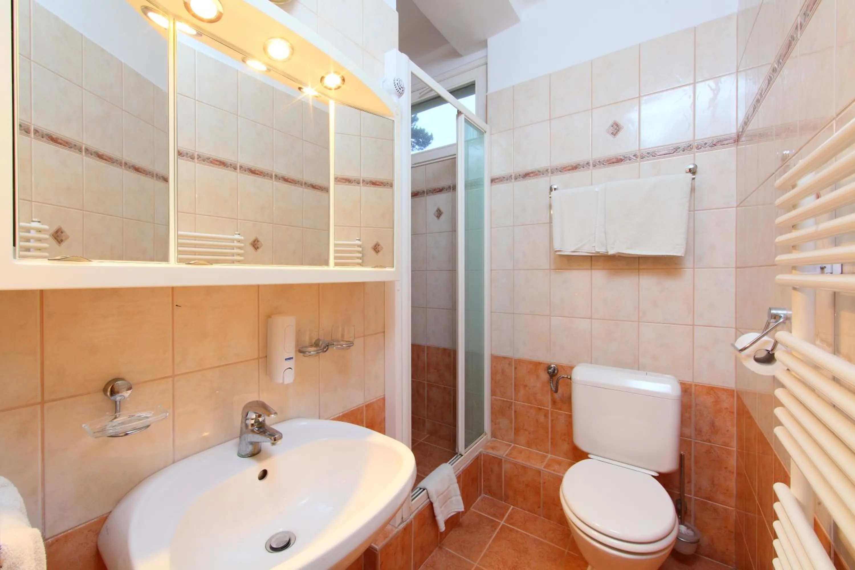 Bathroom in Hotel Blaha Lujza