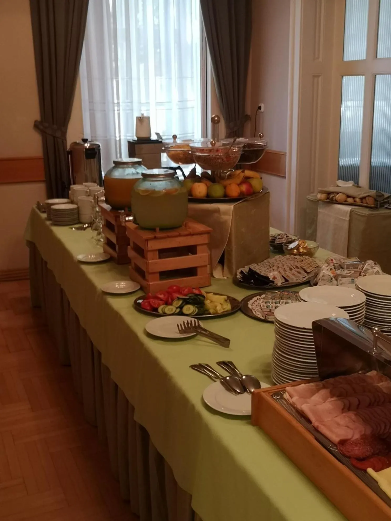 Breakfast in Hotel Blaha Lujza