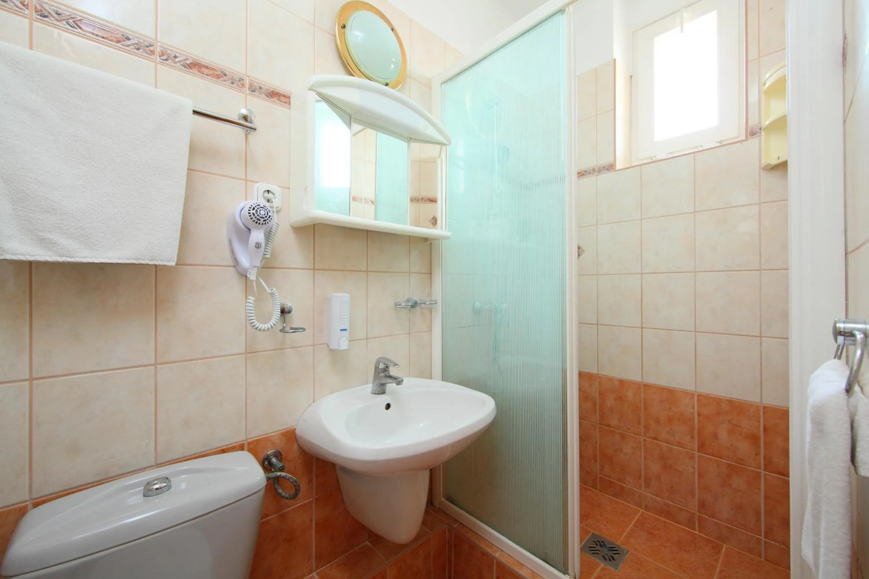 Bathroom in Hotel Blaha Lujza