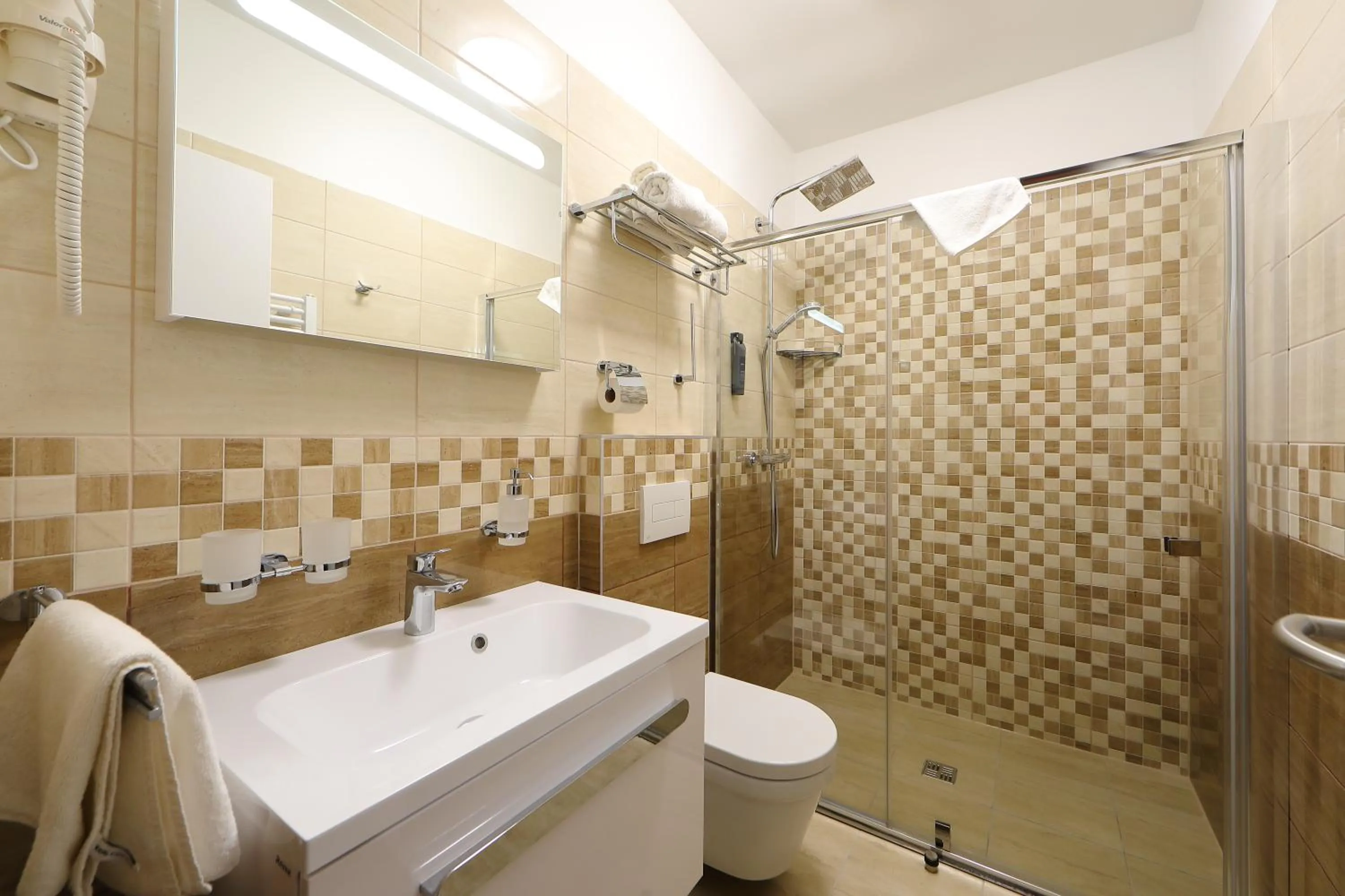 Bathroom in Hotel Blaha Lujza