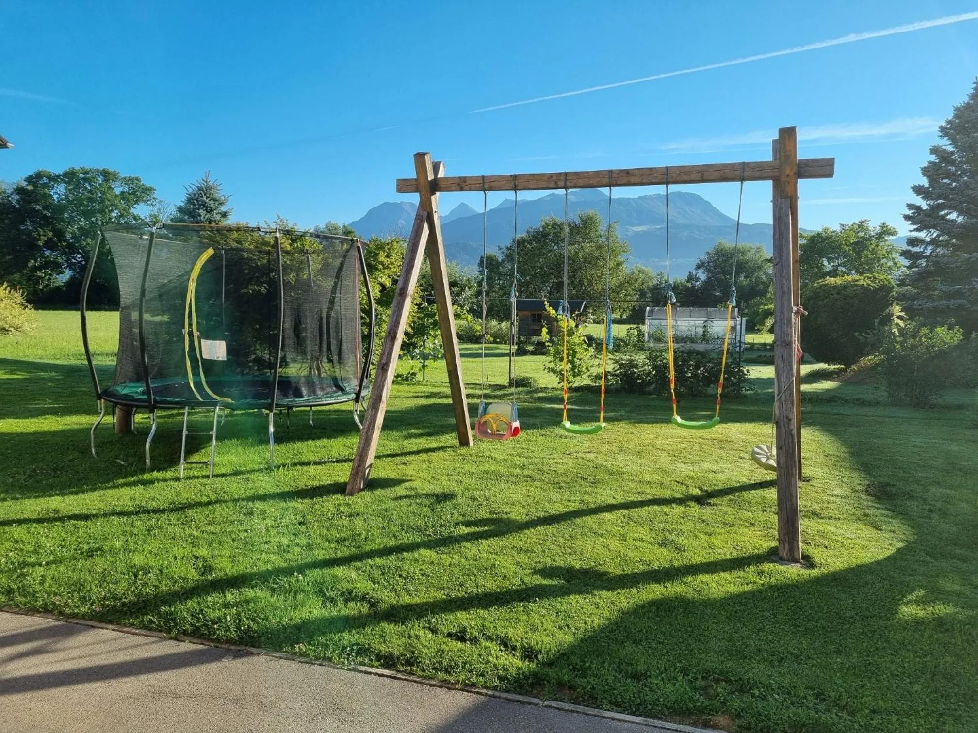 Children play ground in Rooms & Apartments Jana