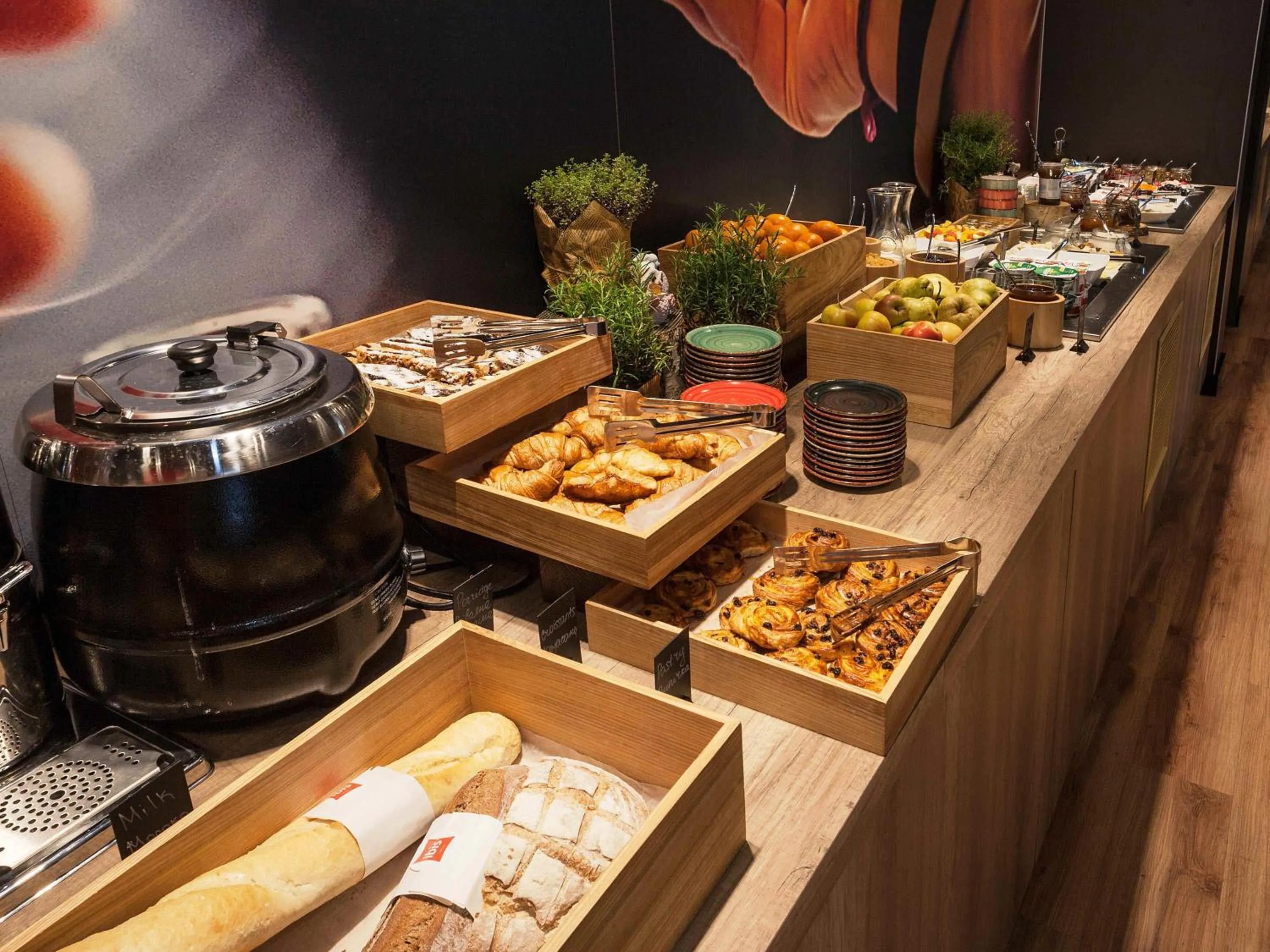 Breakfast in ibis Kyiv Railway Station