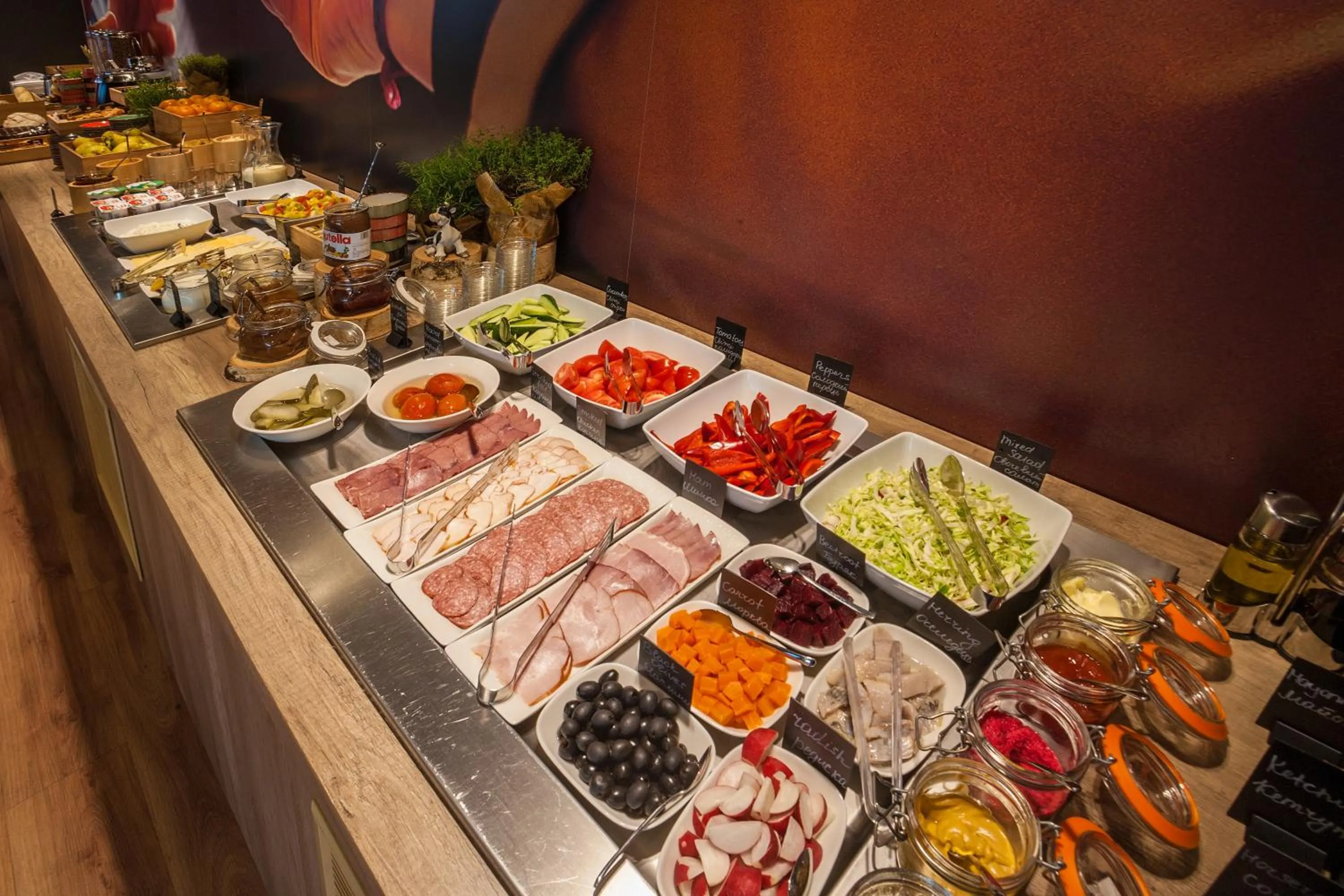 Buffet breakfast in ibis Kyiv Railway Station