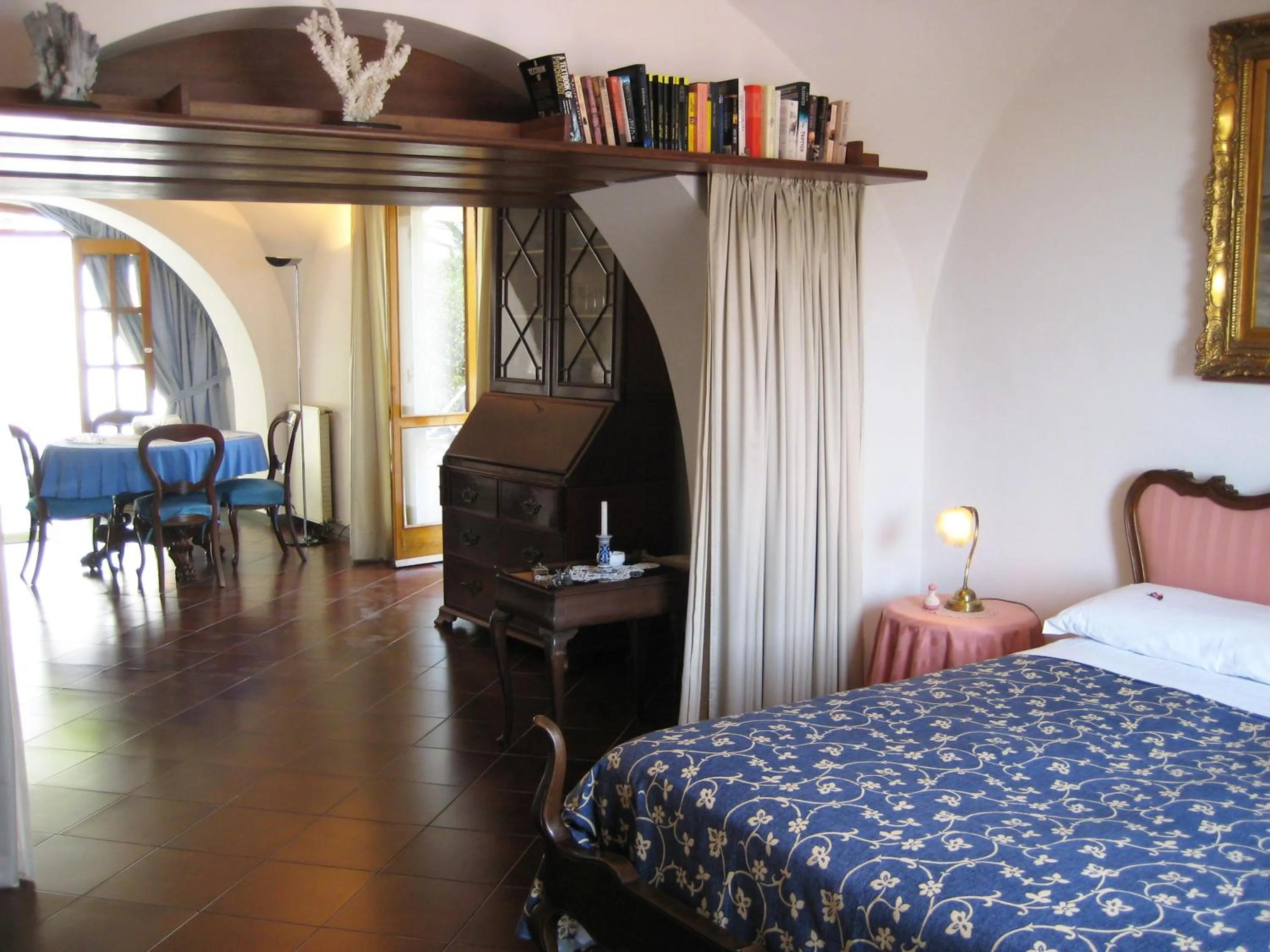 Bedroom, Bed in Villa Casale Ravello Residence