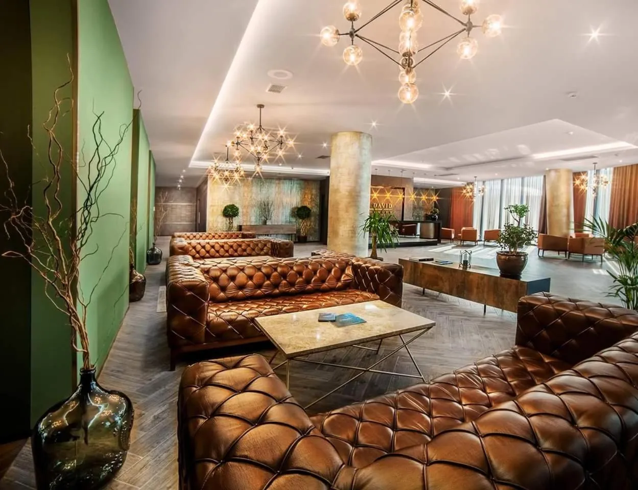 Lobby or reception in King David Residence