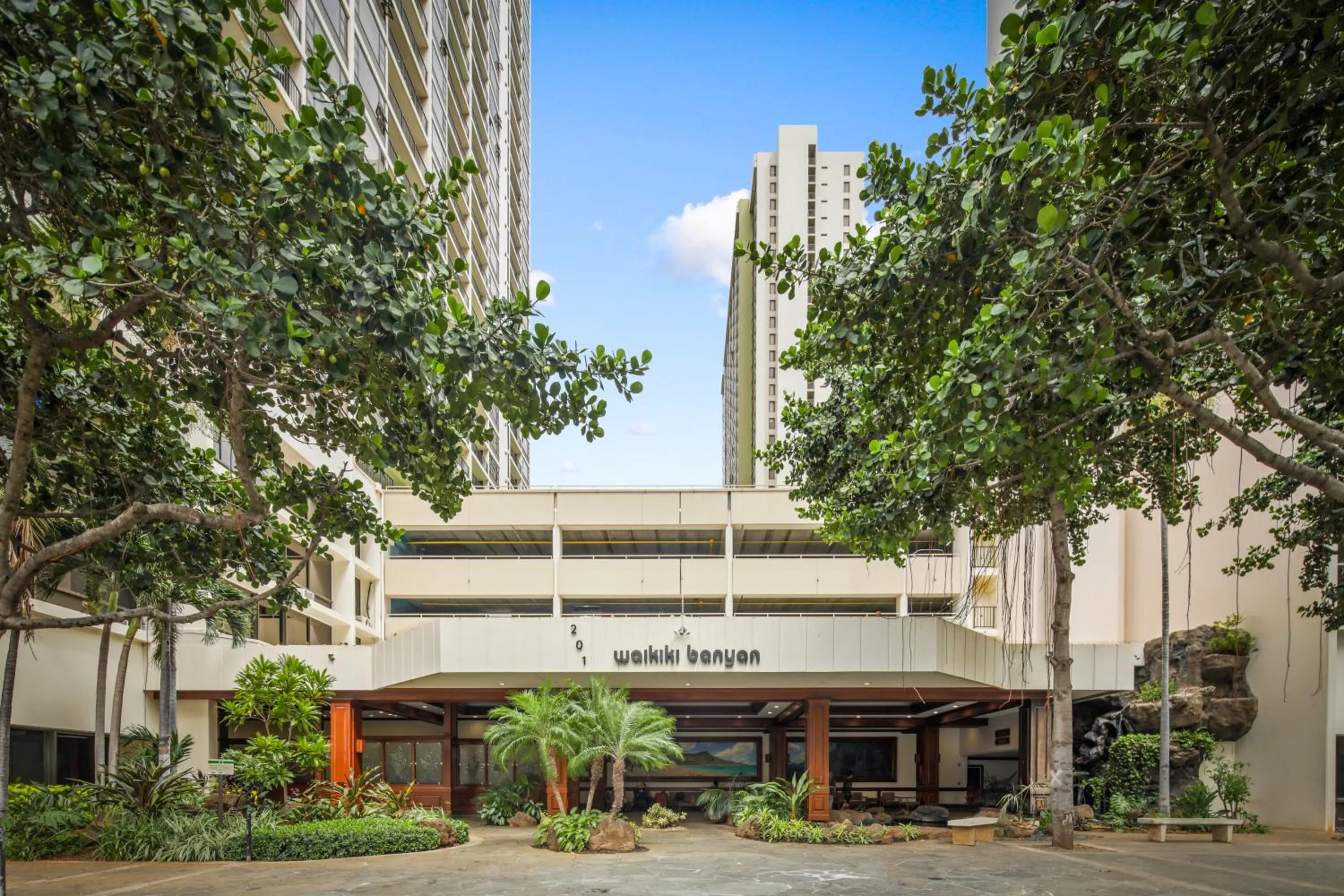 Property building in Aston at the Waikiki Banyan