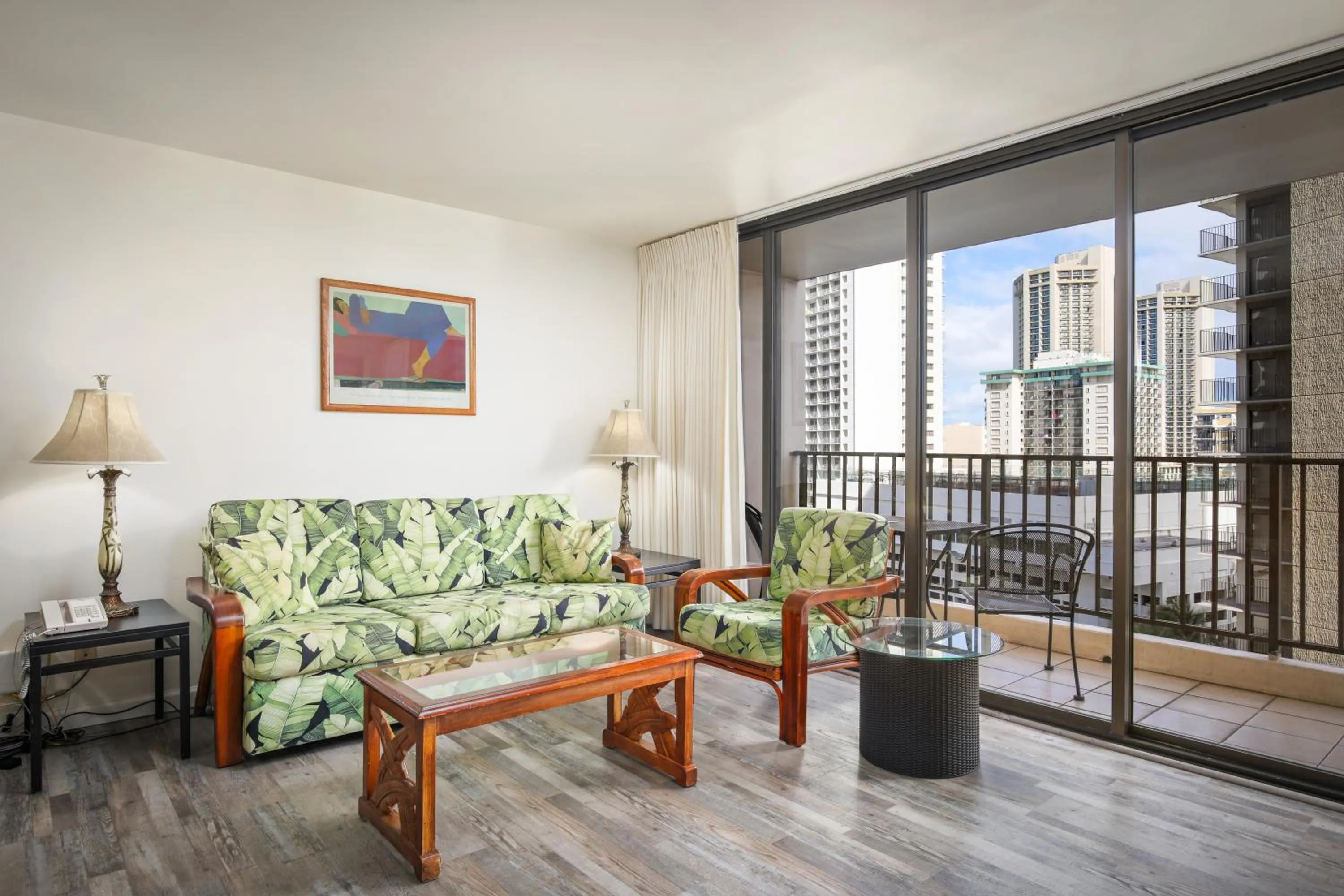 View (from property/room) in Aston at the Waikiki Banyan