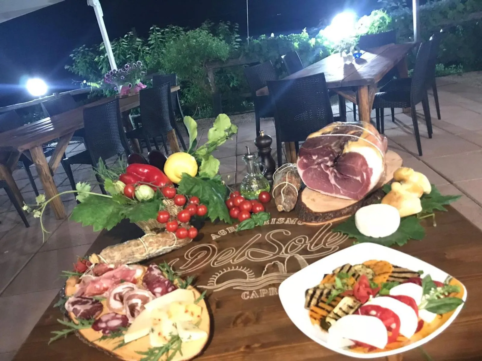 Food close-up in Agriturismo del Sole