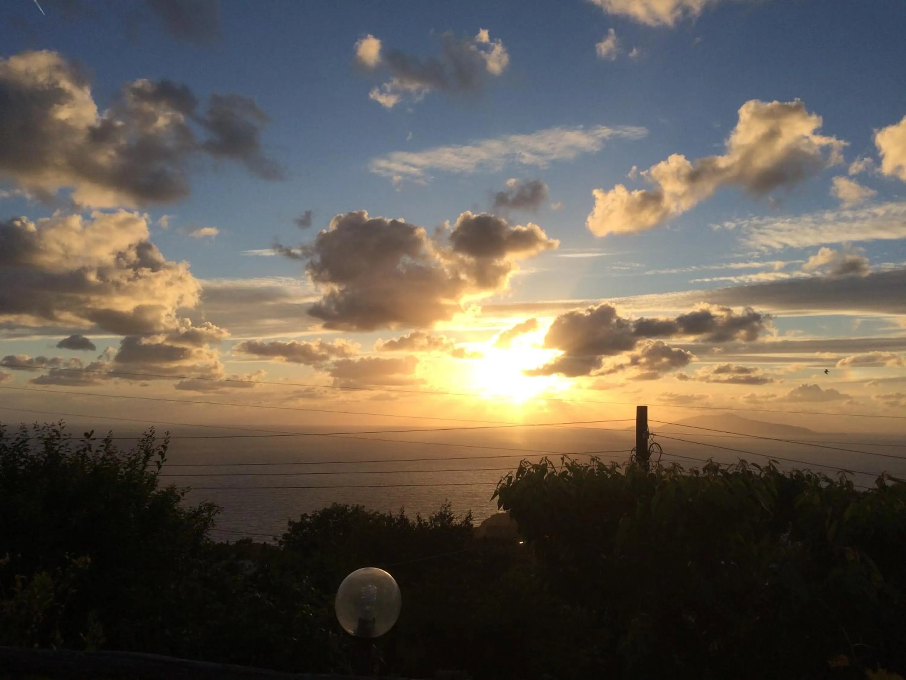 Sea view in Agriturismo del Sole