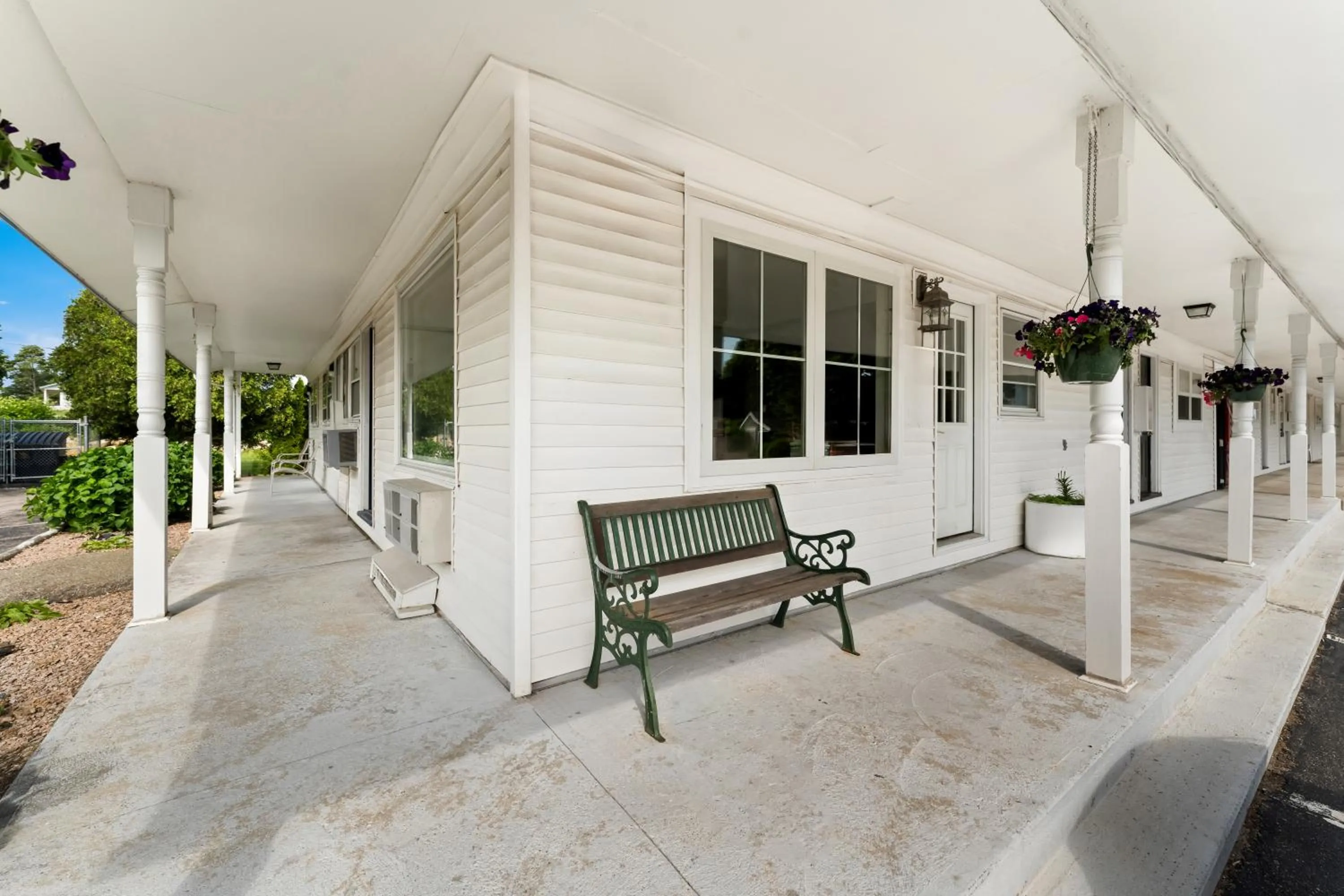 Property building in Americas Best Value Inn Stonington Mystic