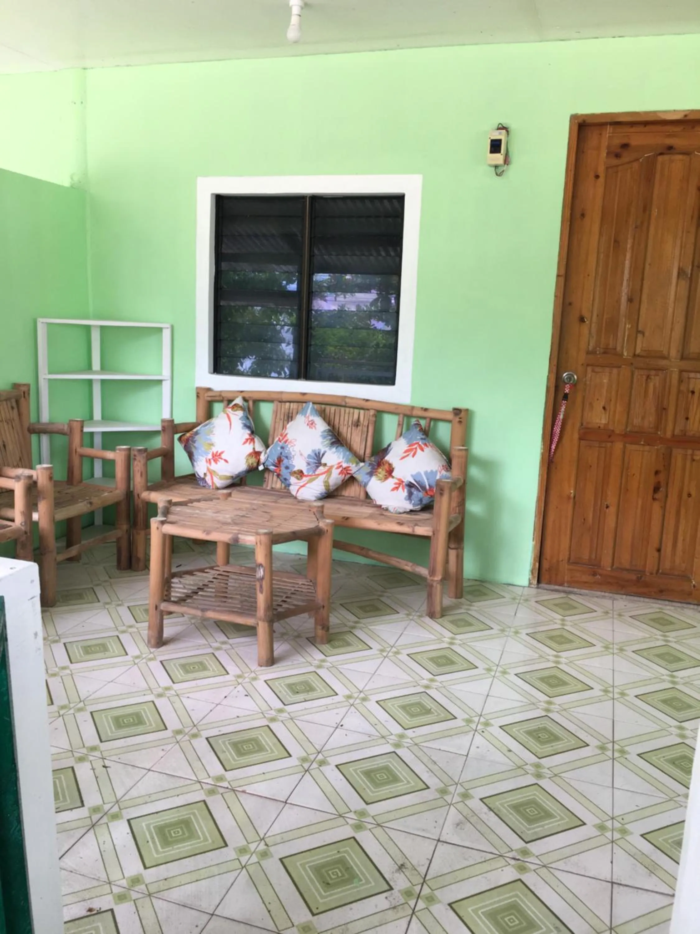 Seating area in Mabuhay Thresher Dive Resort