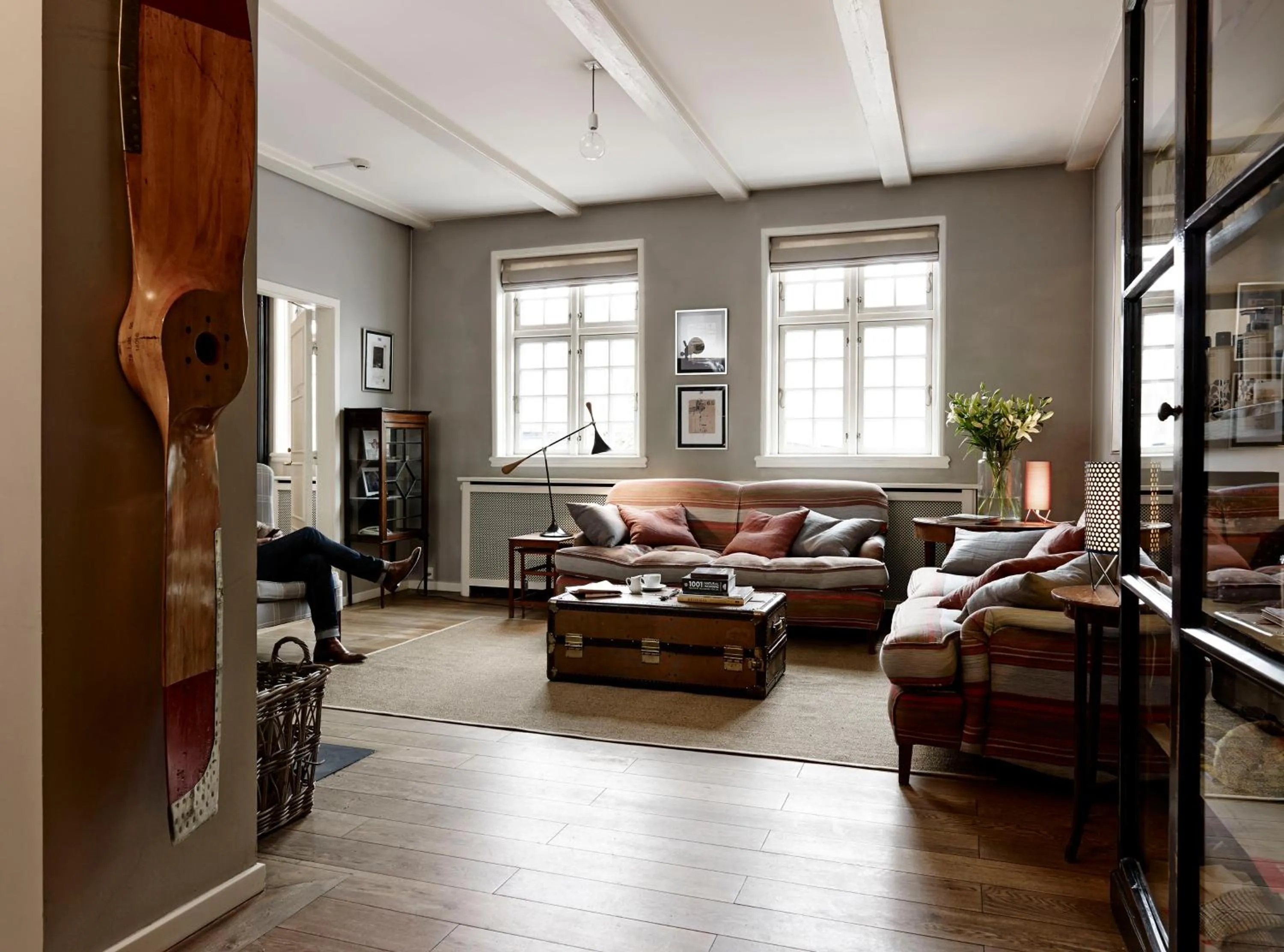 Living room in Helenekilde Badehotel