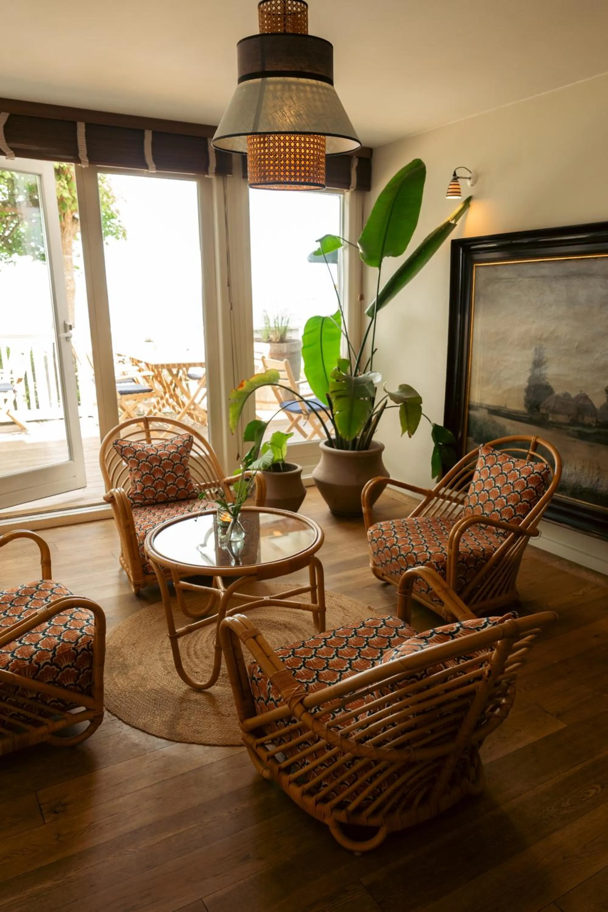 Living room in Helenekilde Badehotel