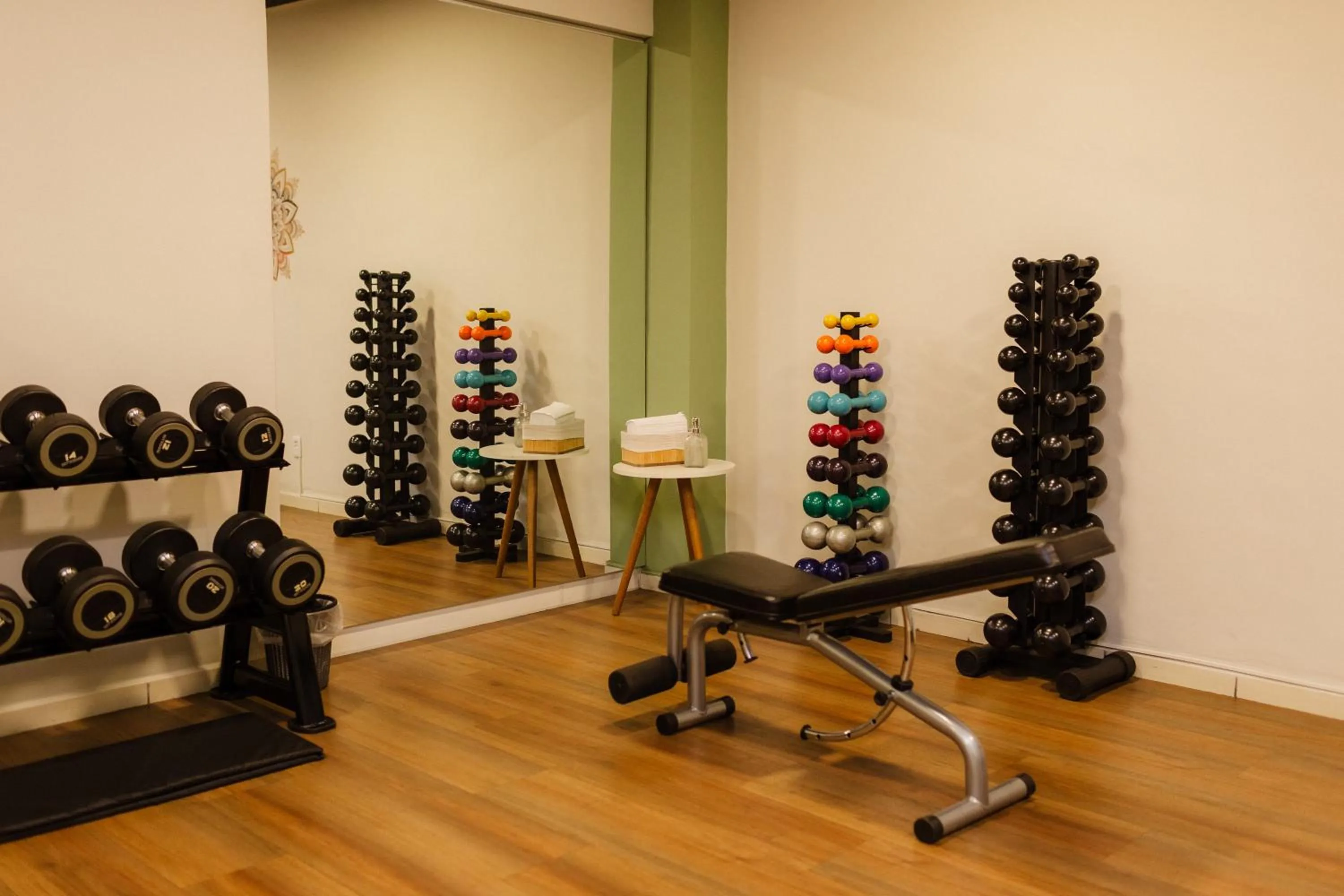 Fitness centre/facilities in Hotel Ferraz