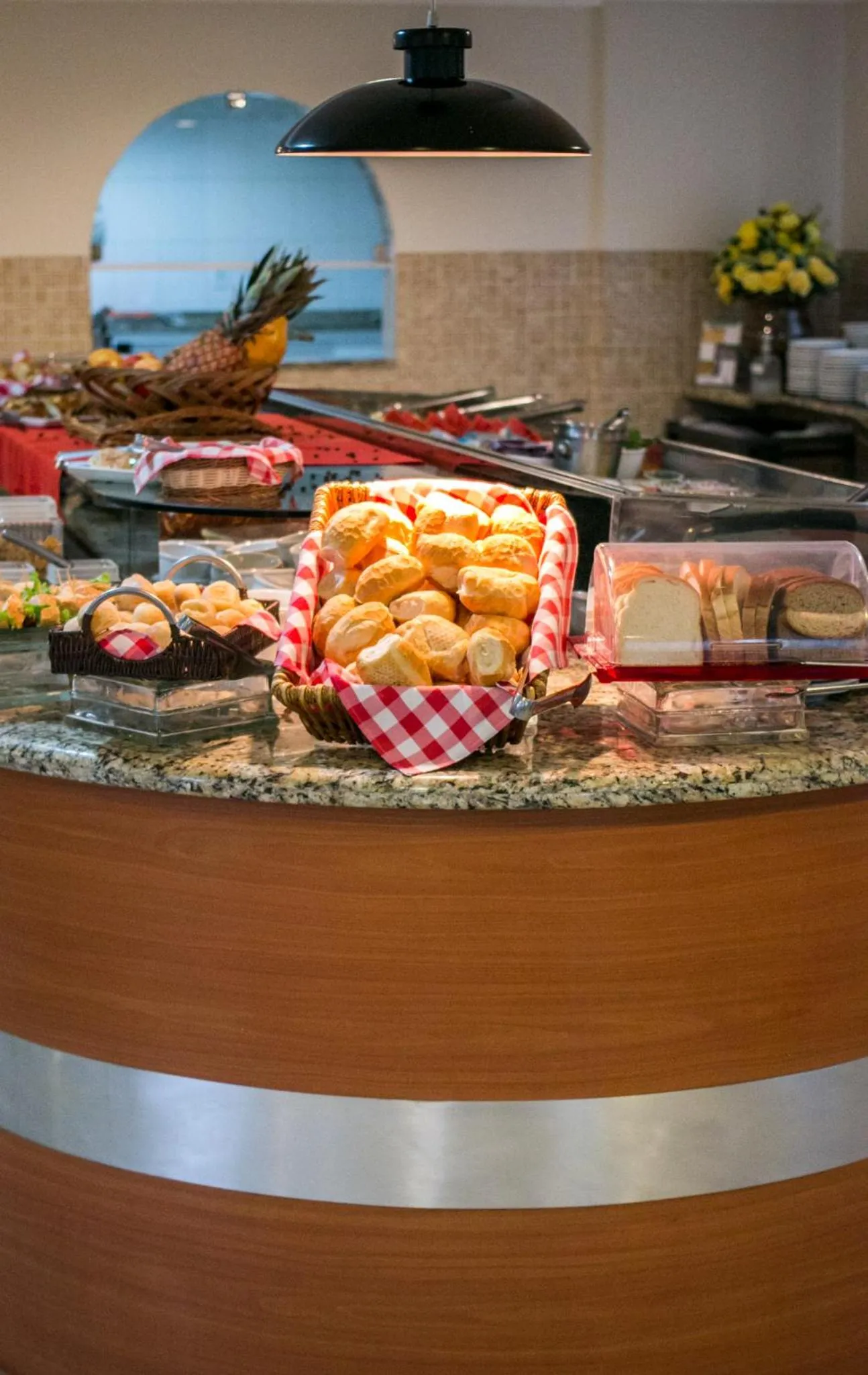 Buffet breakfast in Hotel Ferraz