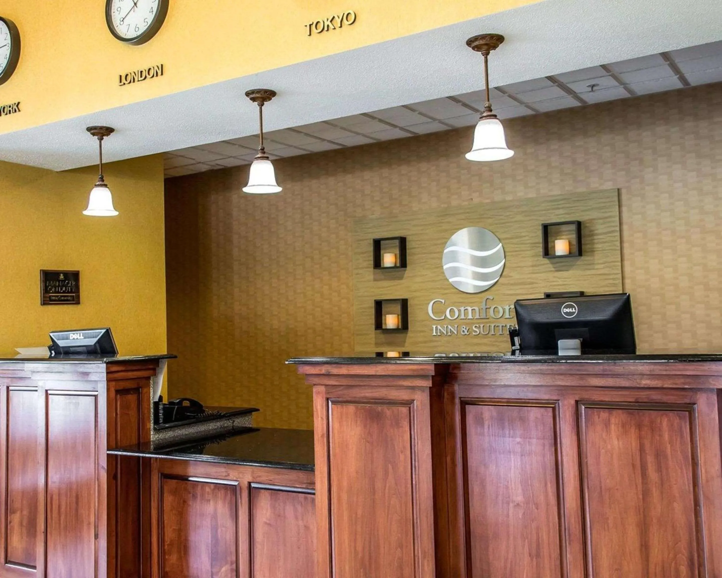 Lobby or reception in Comfort Inn & Suites Franklin East